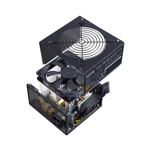 Cooler Master MWE V2 Bronze 500W -virtal&auml;hde, 80 Plus Bronze