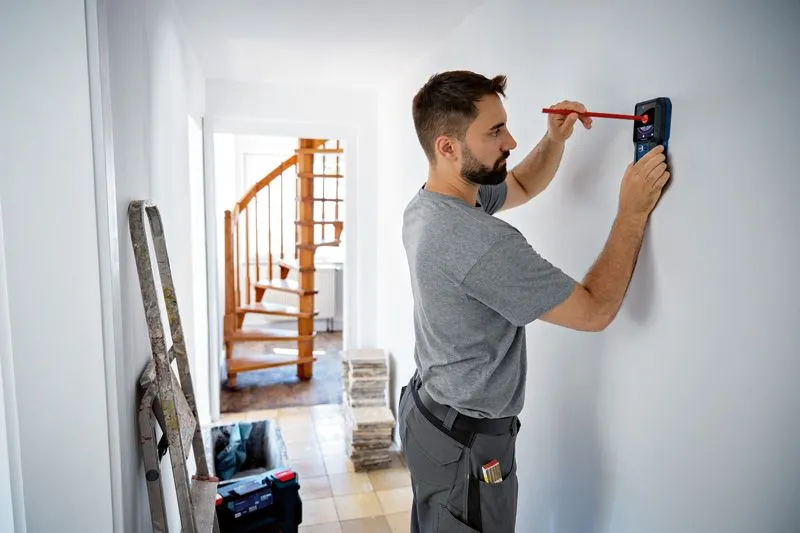 Bosch GMS 120-27 Professional sein&auml;skanneri, musta, sininen