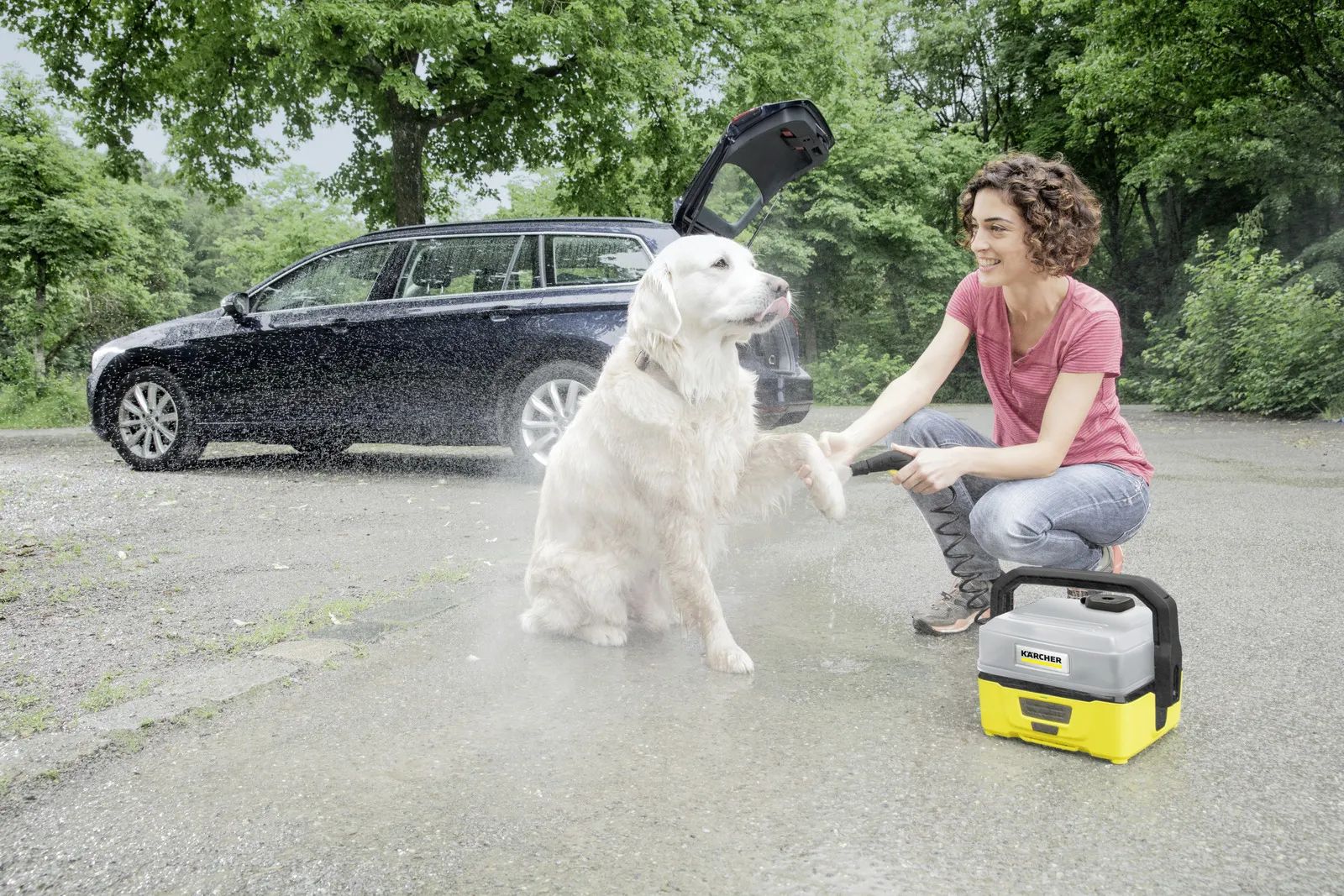 K&auml;rcher Mobile Outdoor Cleaner OC 3 Pet Box - pressure washer