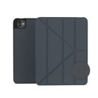 Epico SolidWoven Flip Case | iPad Pro 11" (3.-6. gen)/Air 10,9" (A14-M1)/Air 11" (M2-M4) | Black | Integrated Stand  &  Apple Pencil Storage