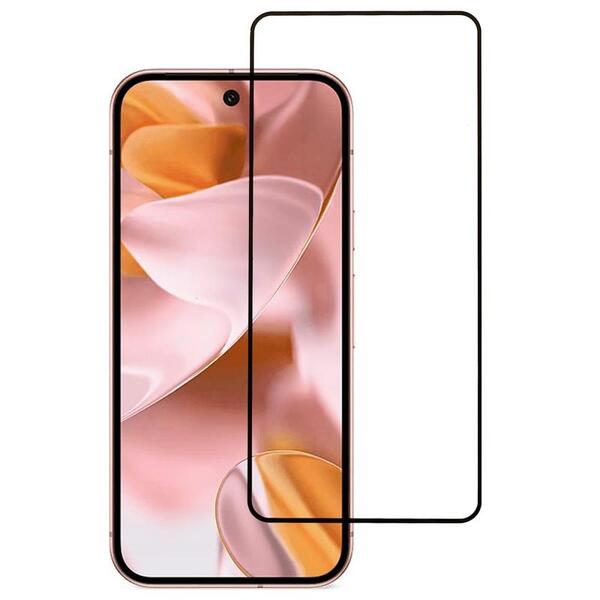 Screenor Tempered Full Cover, Google Pixel 10A -panssarilasi, asennuskehikolla