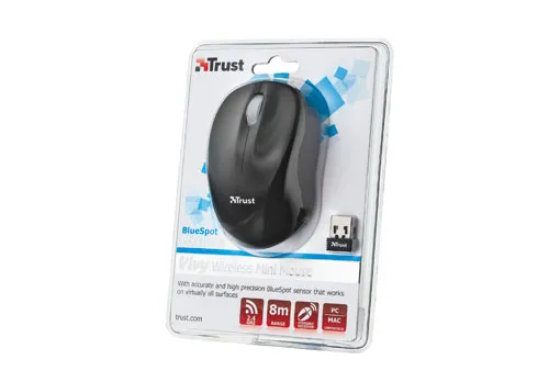 Trust Vivy Wireless Mini -langaton hiiri, Musta