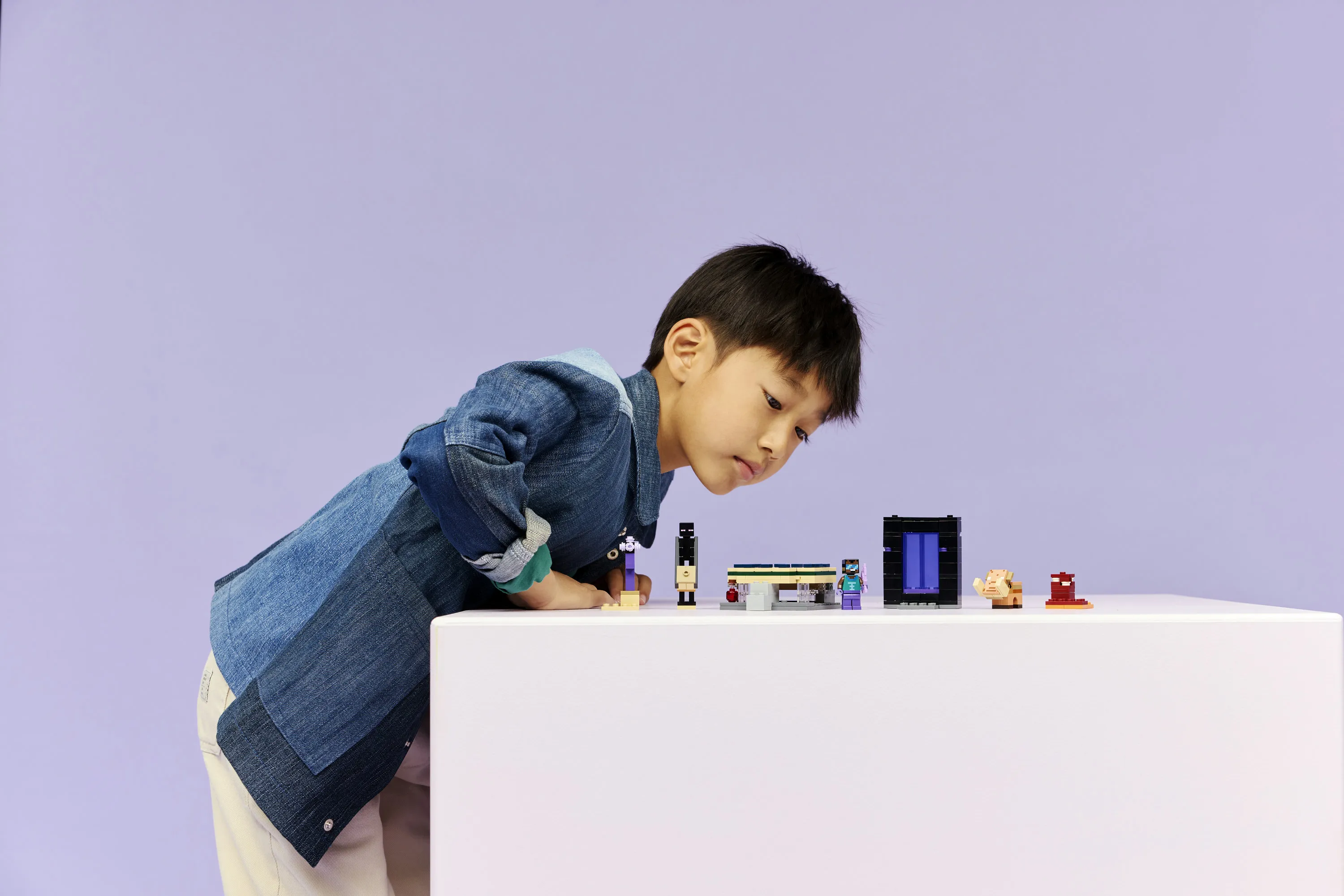 LEGO Minecraft Journey to the Nether Portal and the End Portal 21584