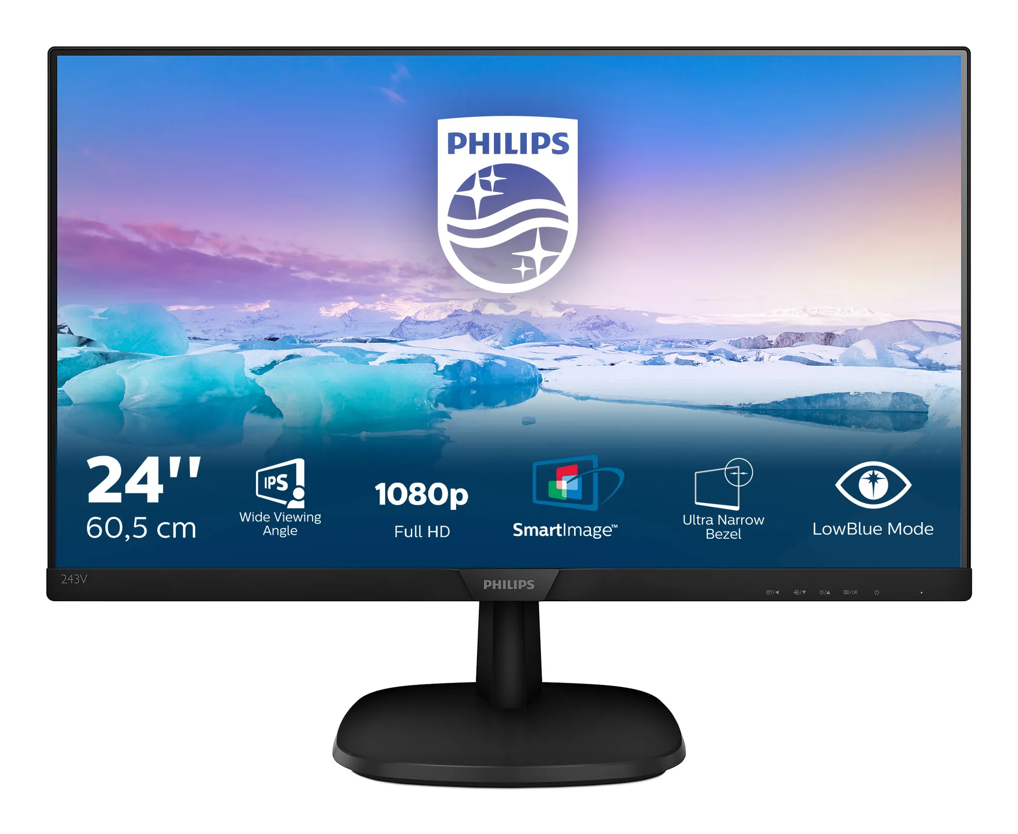 Philips 24&quot; V-Line 243V7QDSB, Full HD, IPS - monitor