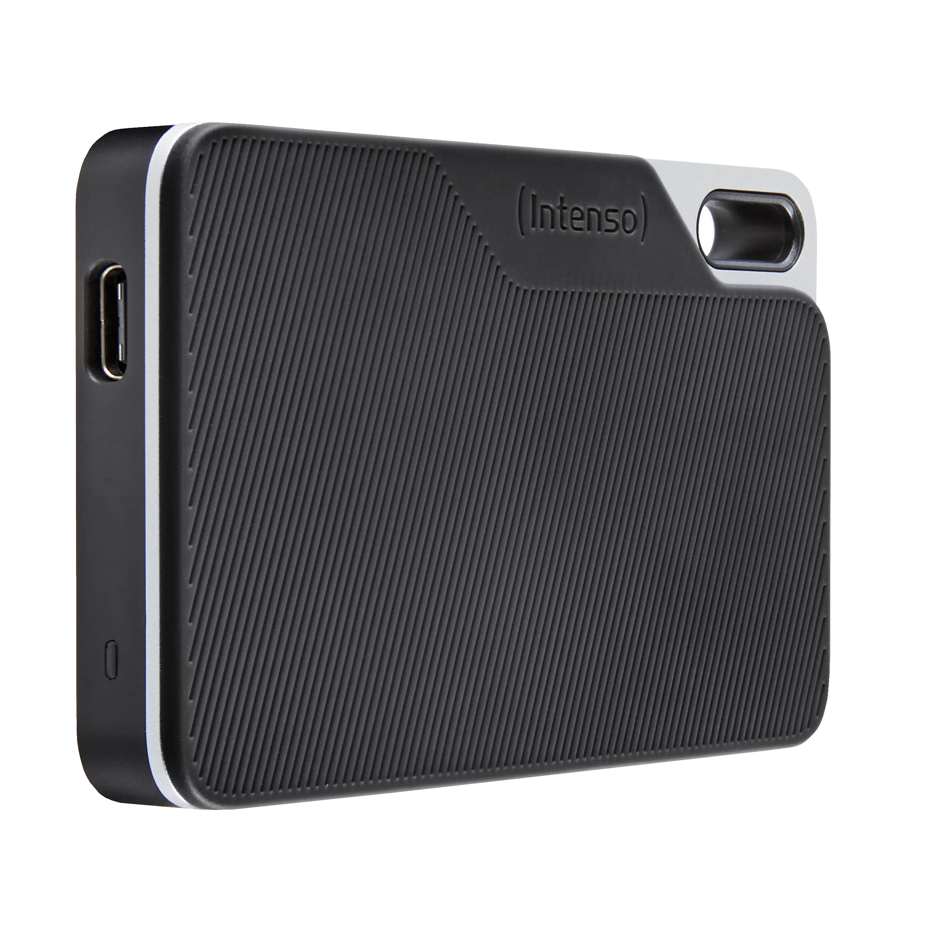 Intenso TX100 2TB External SSD with USB 3.2 Gen 1x1 (USB-C), Portable, Rugged, Shock Resistant, Black