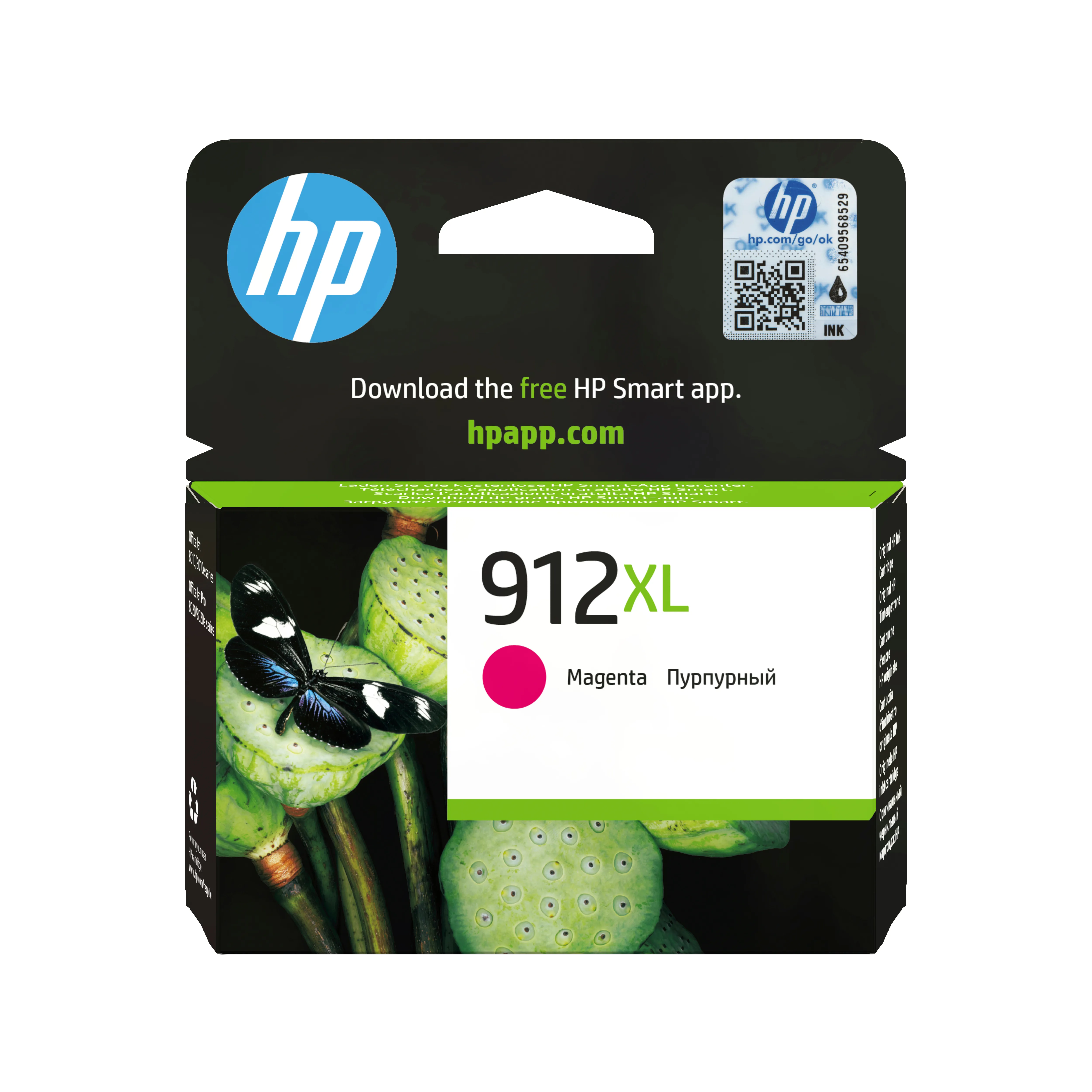 HP 912XL High Yield Magenta Ink Cartridge