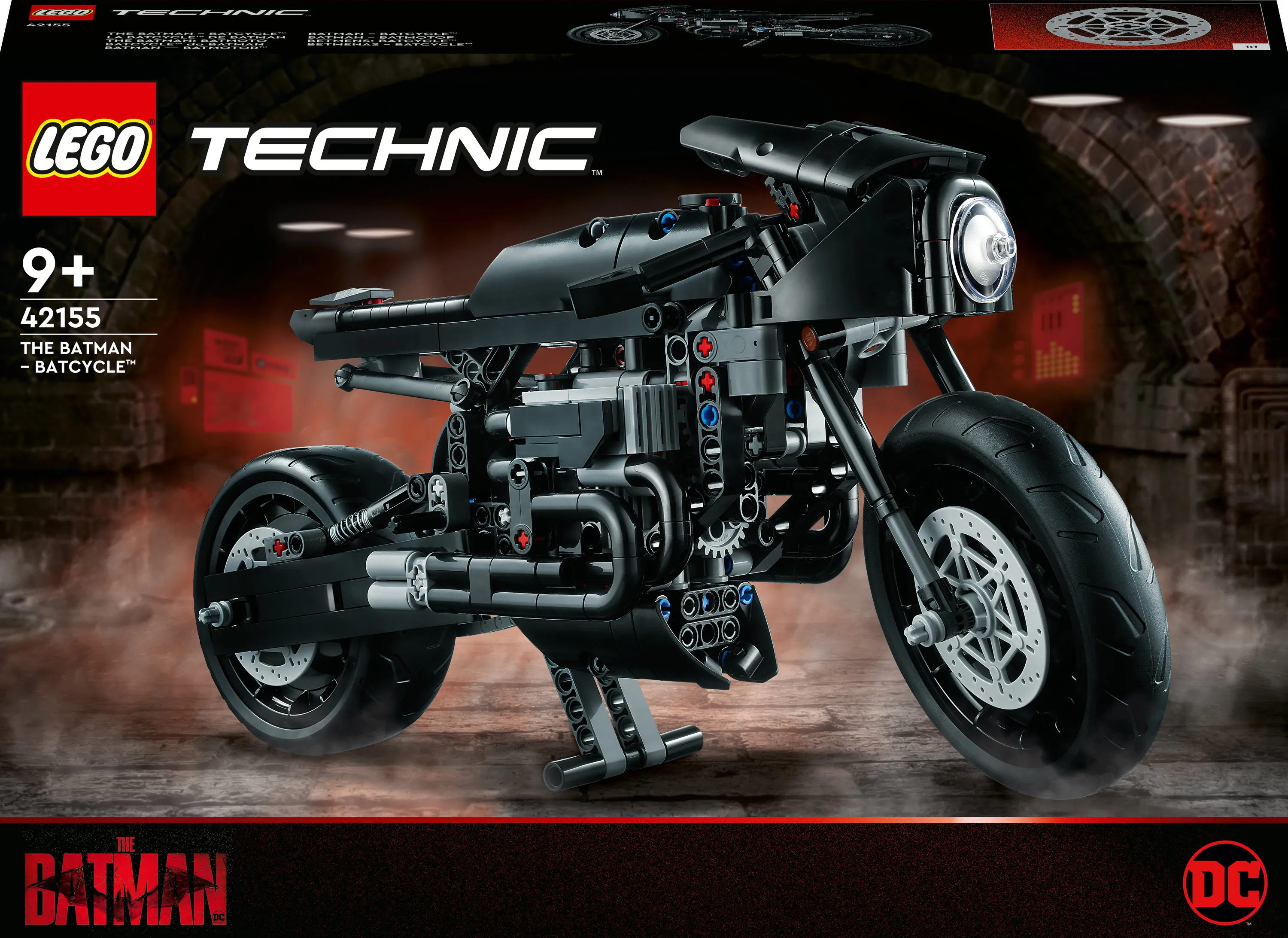 Lego Technic The Batman Batcycle 42155