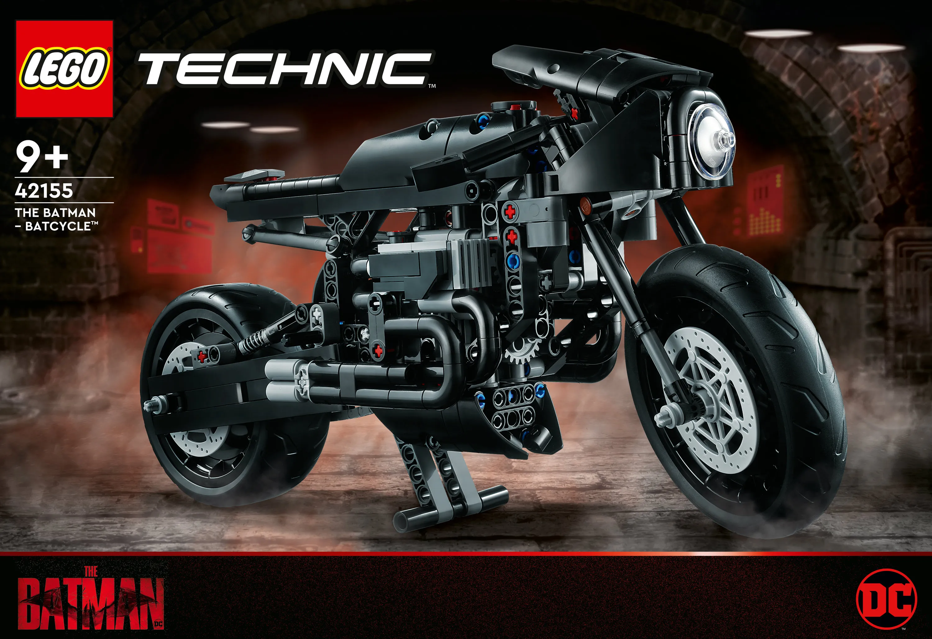 Lego Technic The Batman Batcycle 42155