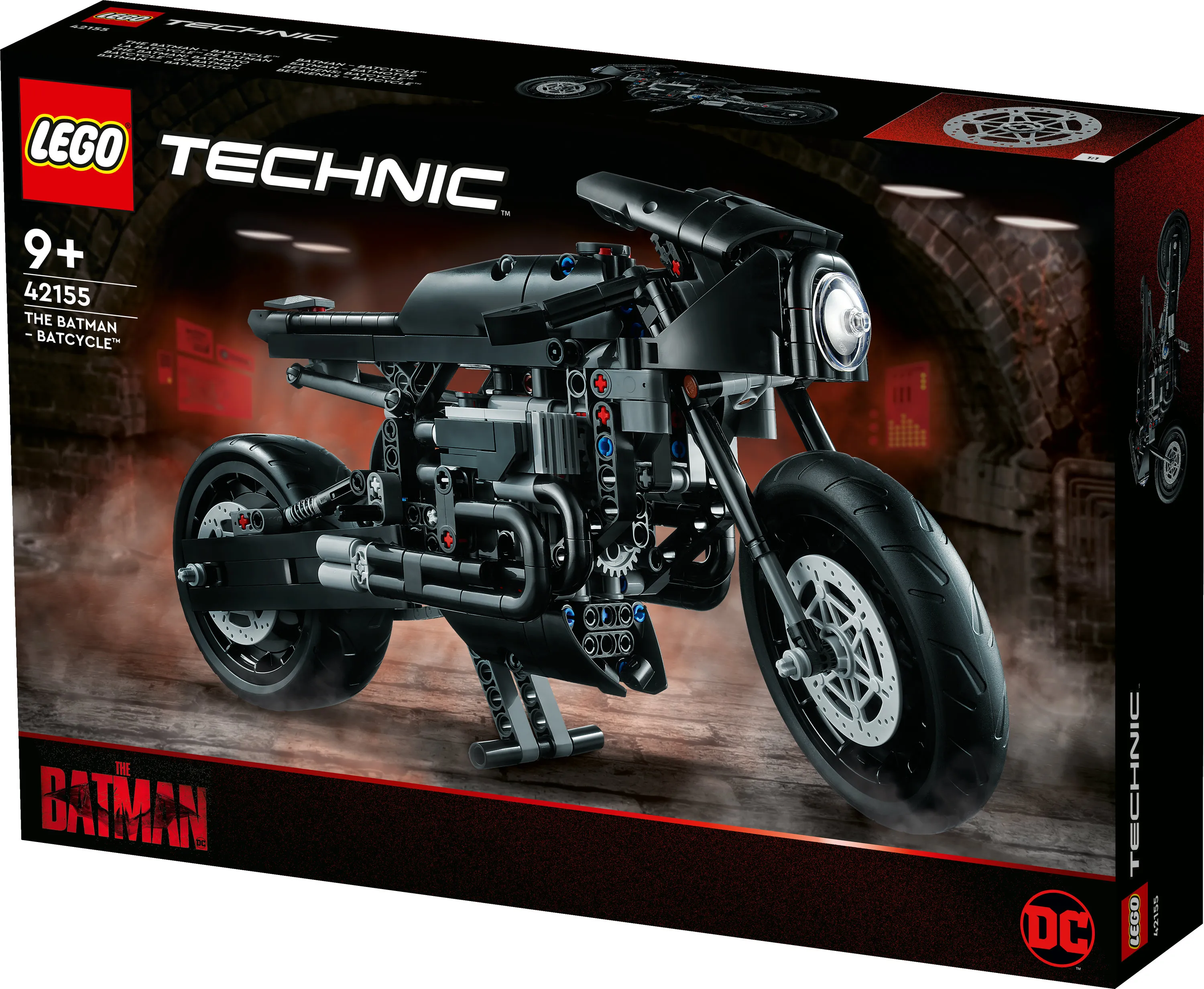 Lego Technic The Batman Batcycle 42155