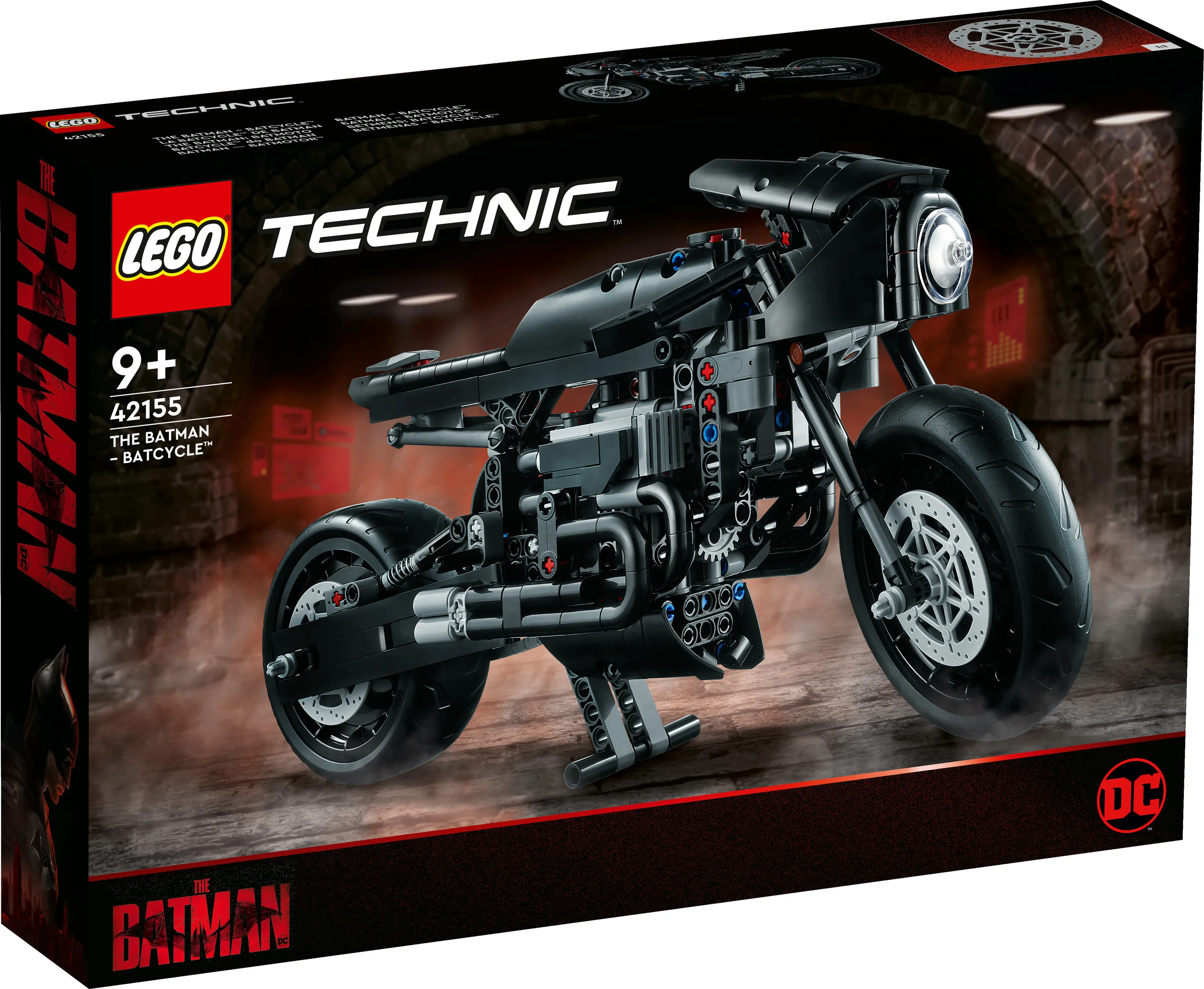Lego Technic The Batman Batcycle 42155