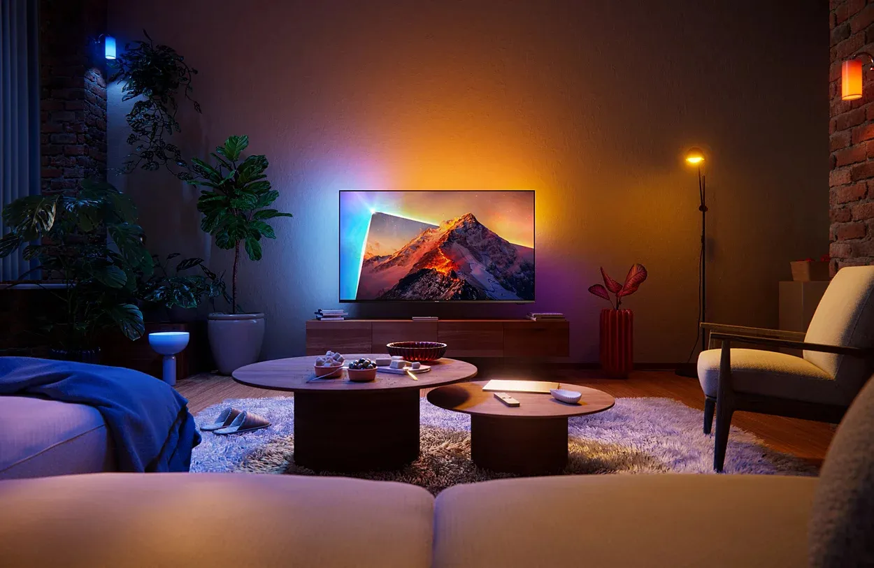 Philips 43PQS8611/12 43" 4K QLED Titan OS TV, 60Hz, Dolby Vision