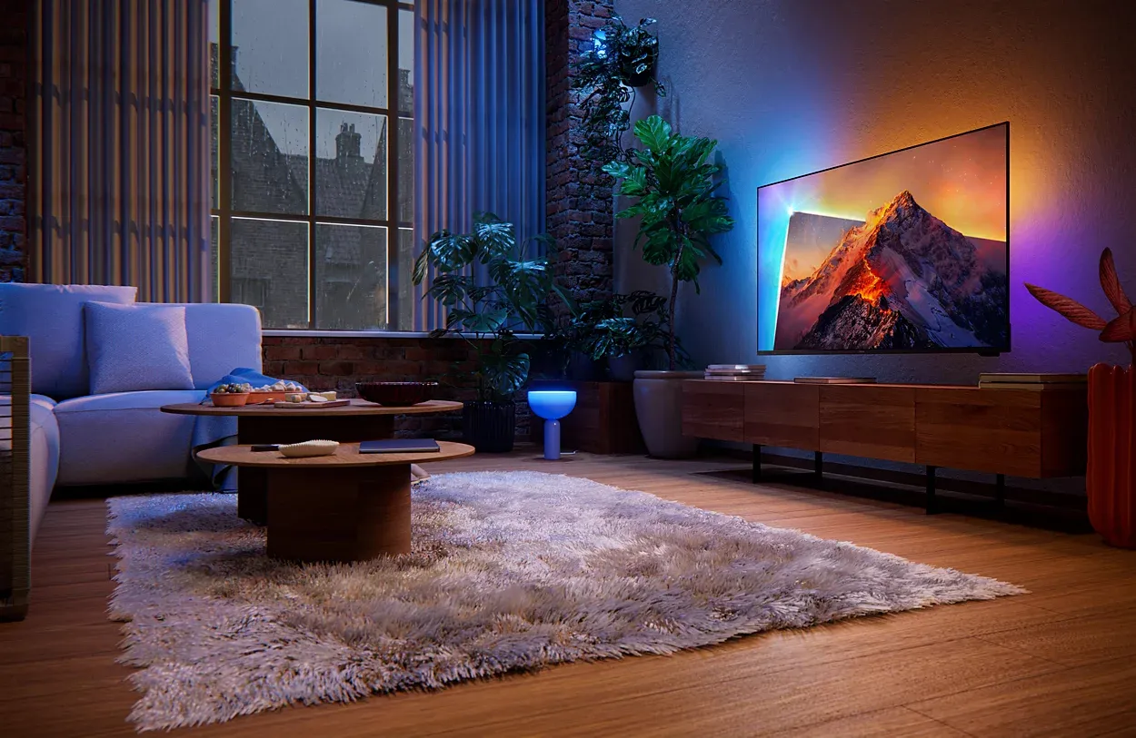 Philips 43PQS8611/12 43" 4K QLED Titan OS TV, 60Hz, Dolby Vision