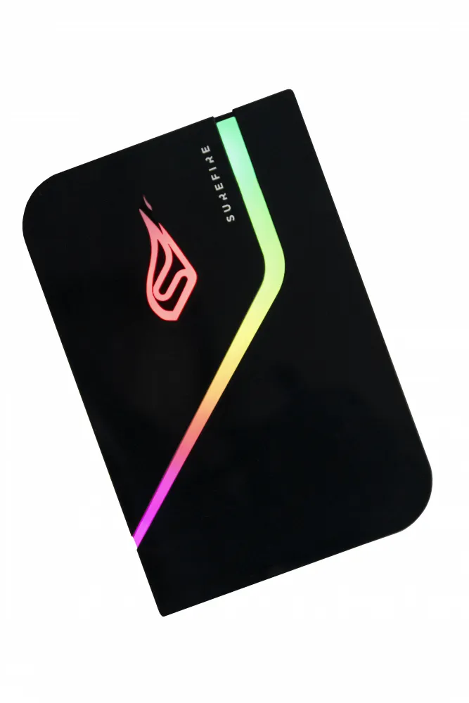 Surefire PyroDrive Gaming SSD USB 3.2 Gen 1 1Tt  -ulkoinen kovalevy, Musta