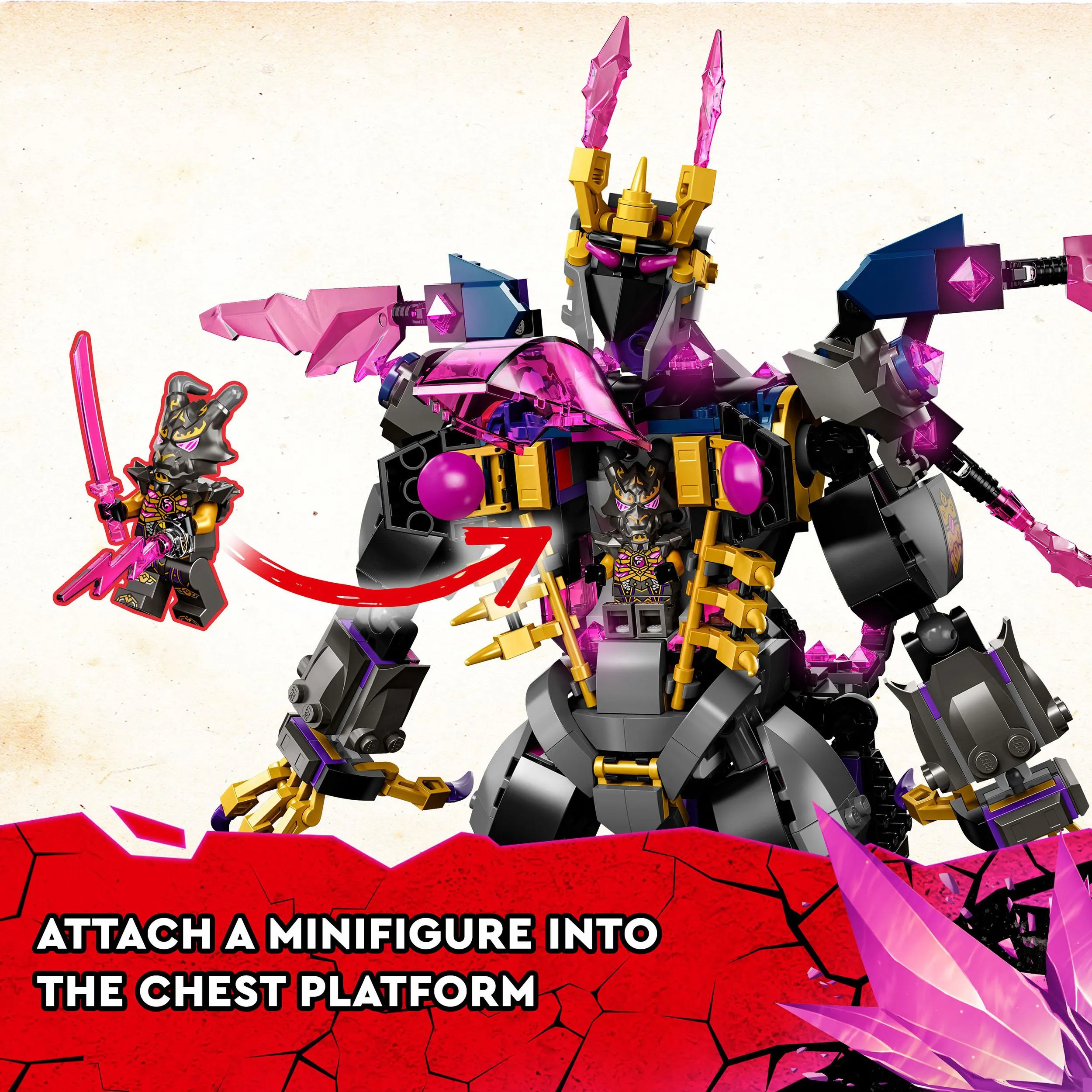 Lego Ninjago Crystal King 71772