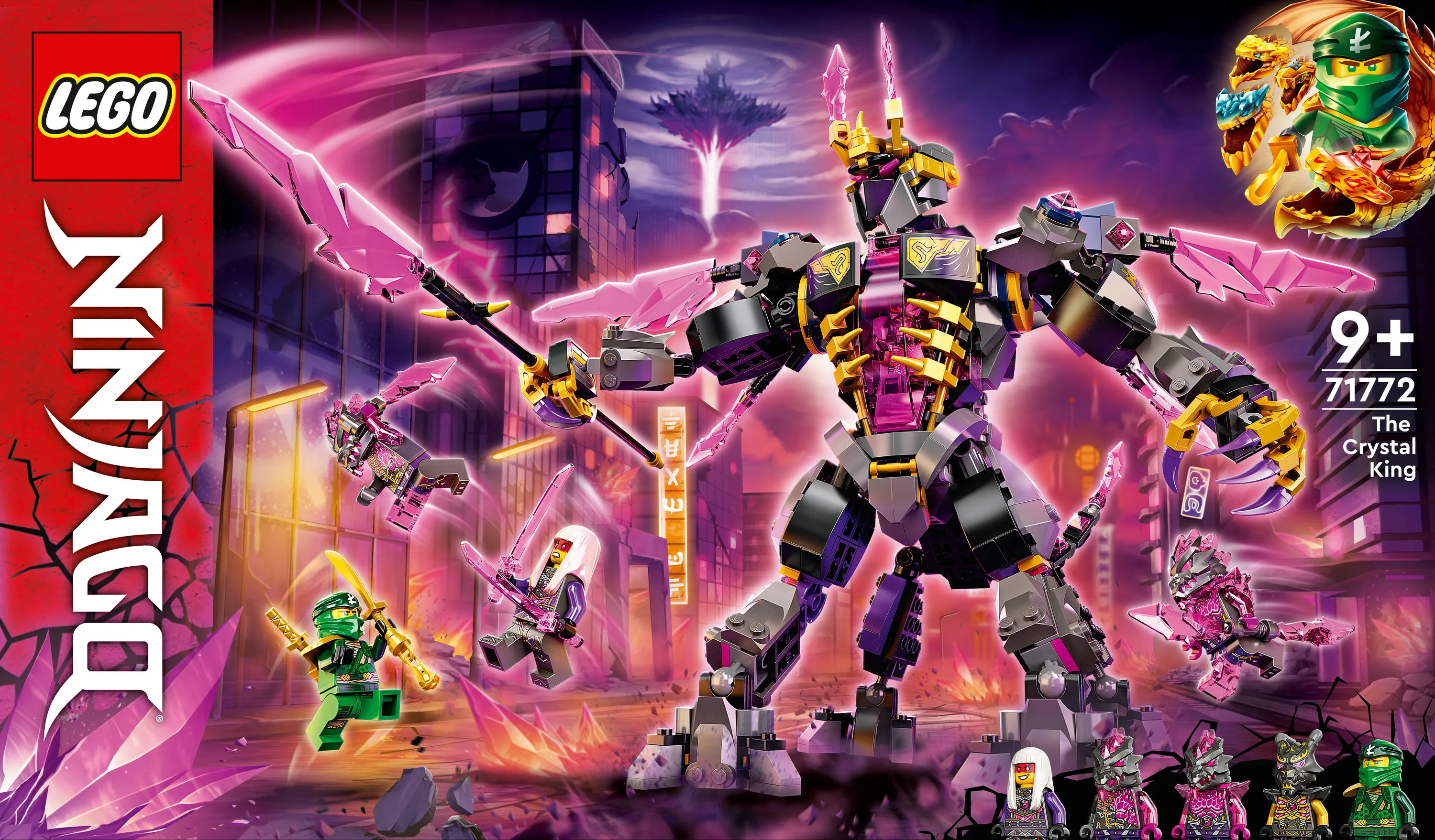 Lego Ninjago Crystal King 71772