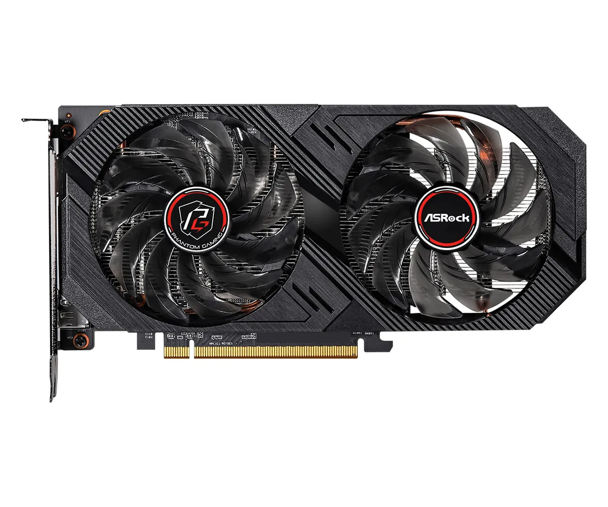 ASRock Radeon RX 6500 XT Phantom Gaming D OC 4GB - Graphics card