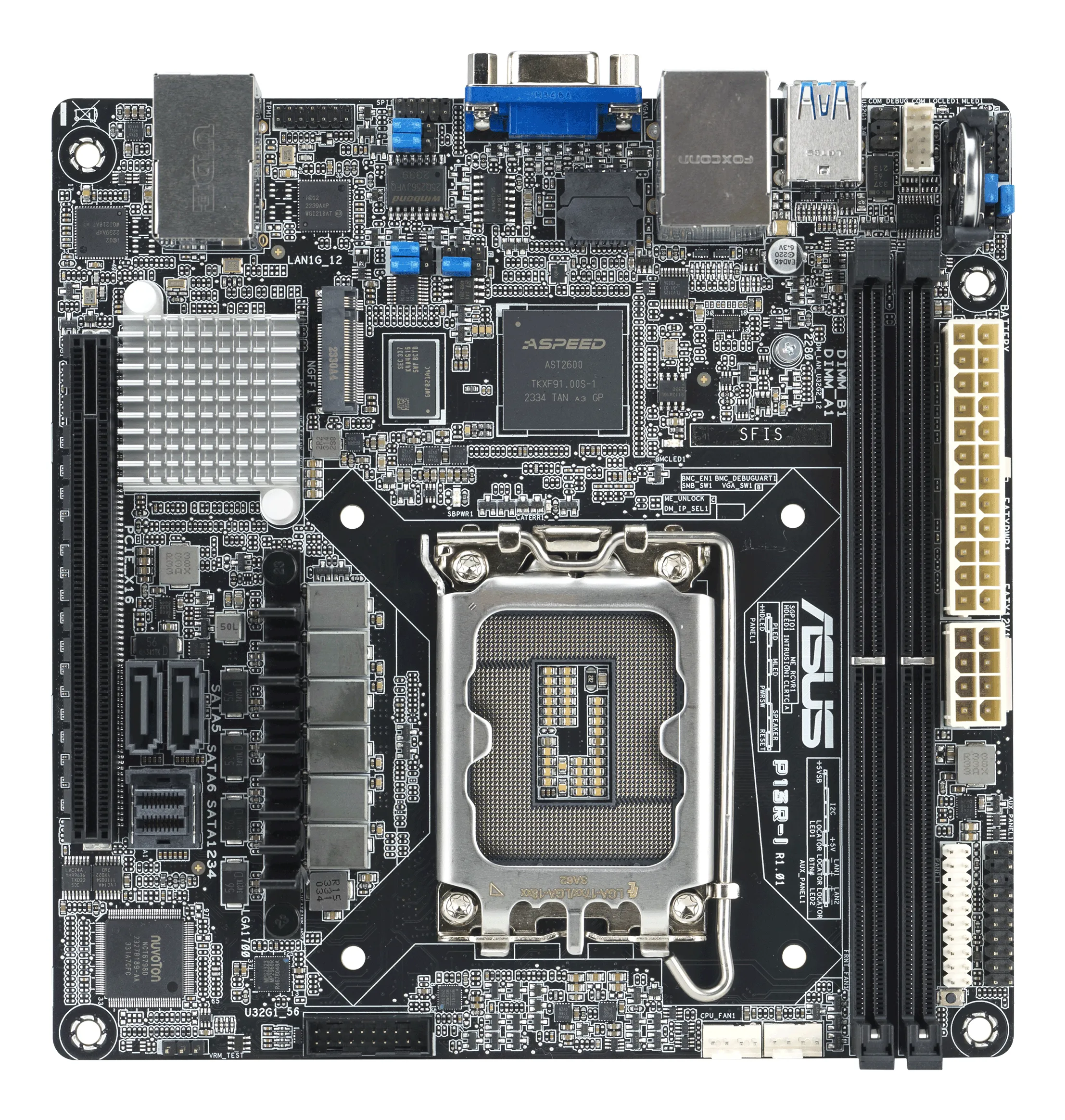Asus P13R-I Mini-ITX - moderkort Asus P13R-I Mini-ITX - moderkort