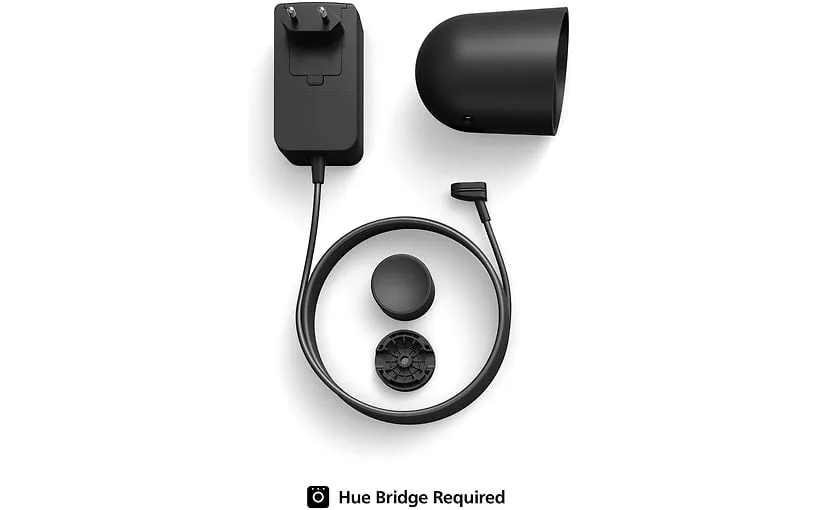 HUE SECURE CAM WIRED BLACK EU 1PK