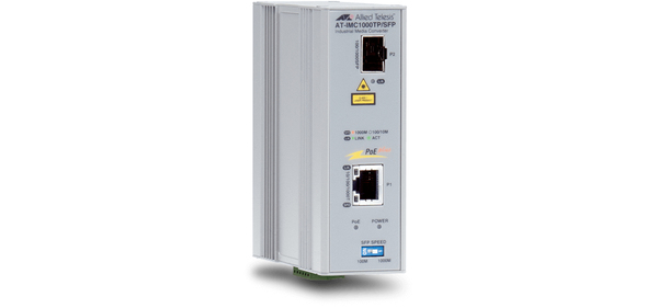 MC IE GE POE + TO SFP DIN RAIL