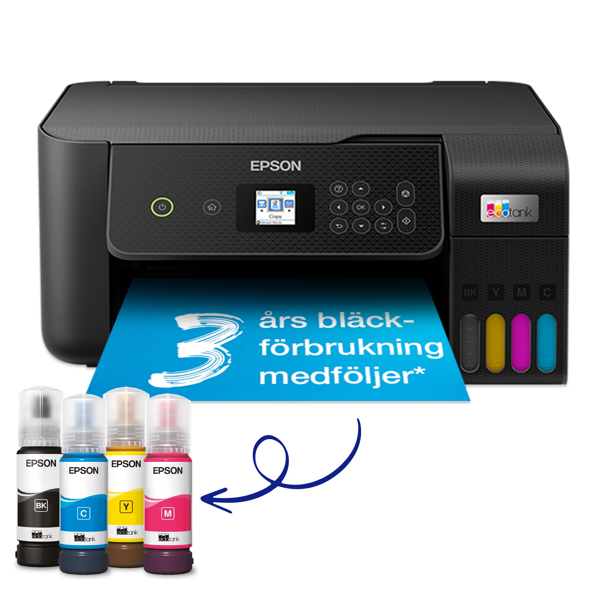 Epson Ecotank ET-2820 A4 - Inkjet All-in-One Printer