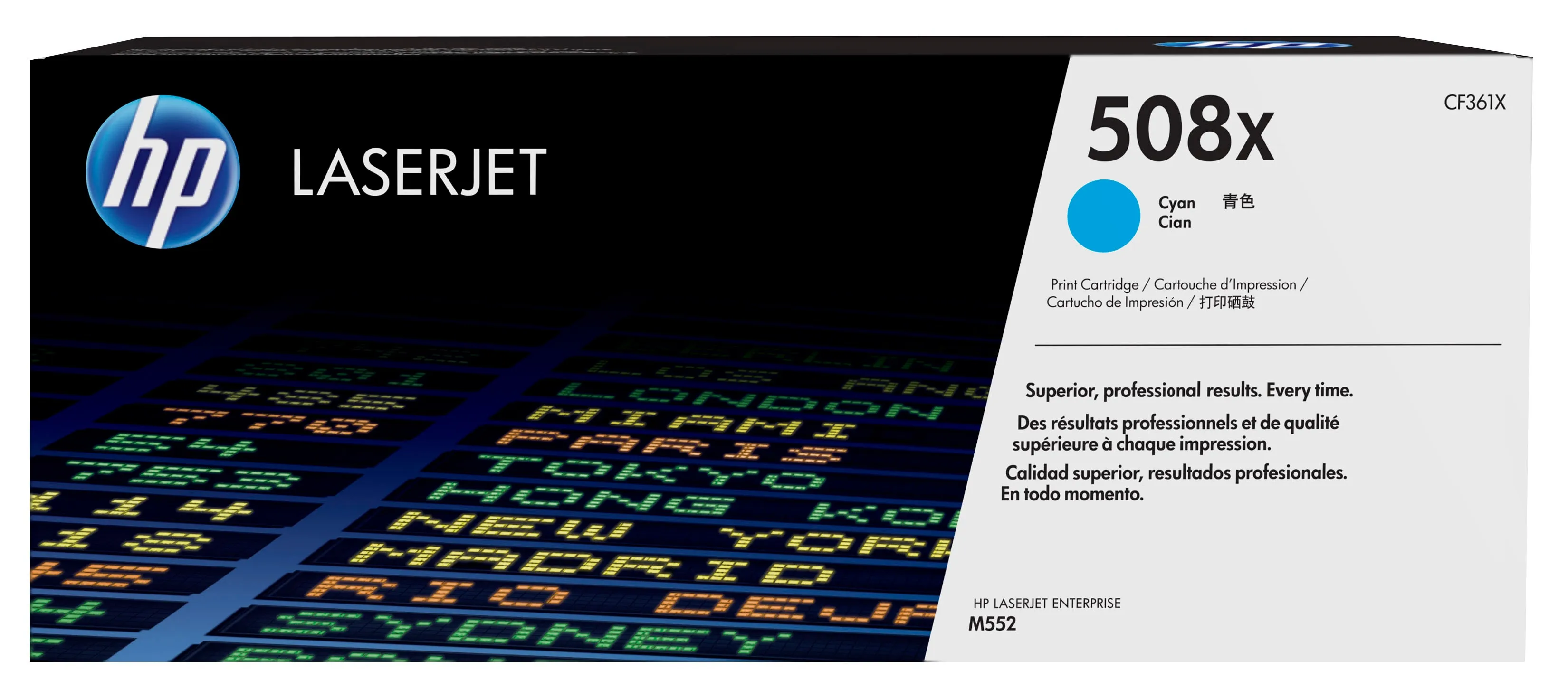 HP 508X Tonercartridge cyan 9.500 pages standard capacity