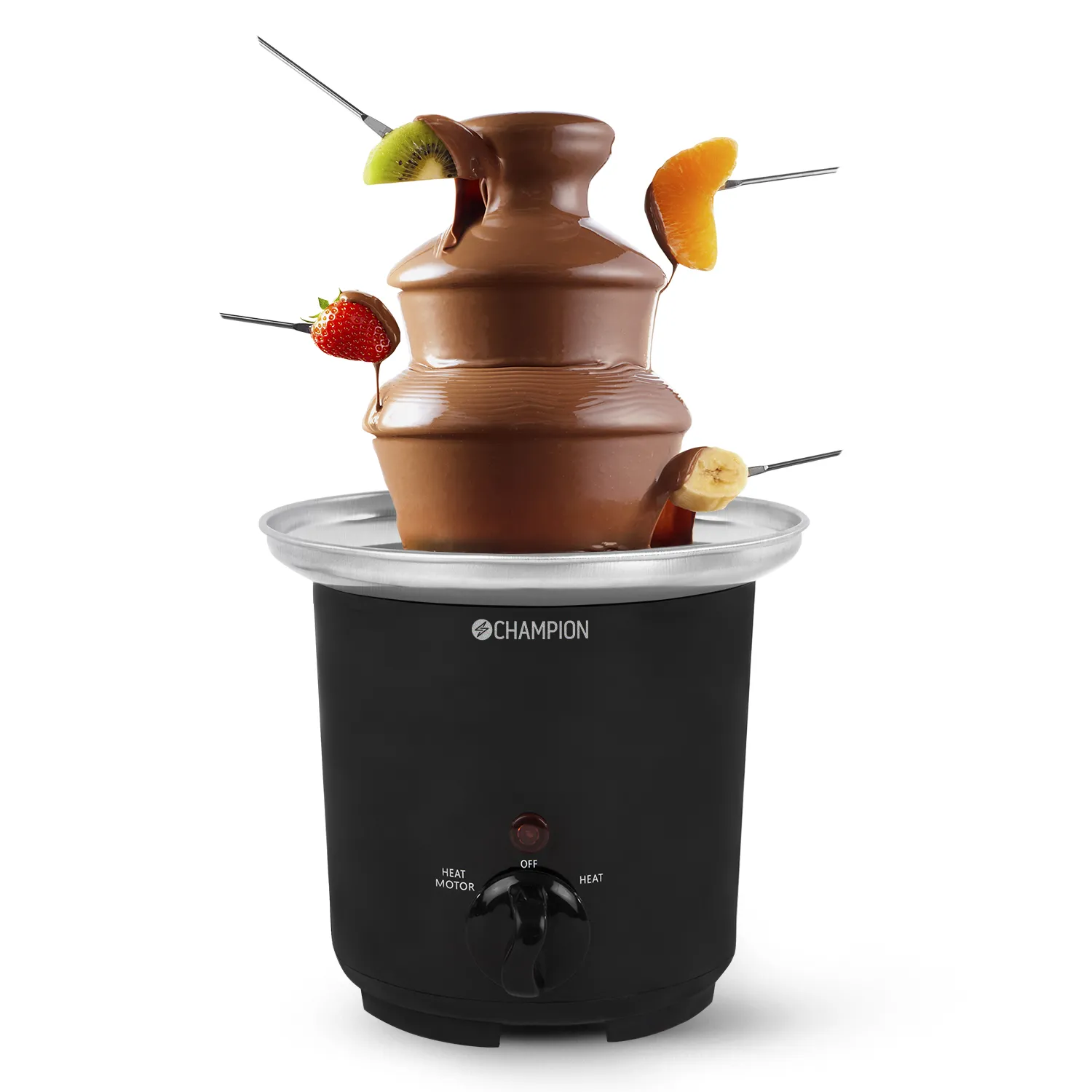Champion - chocolate fountain, black