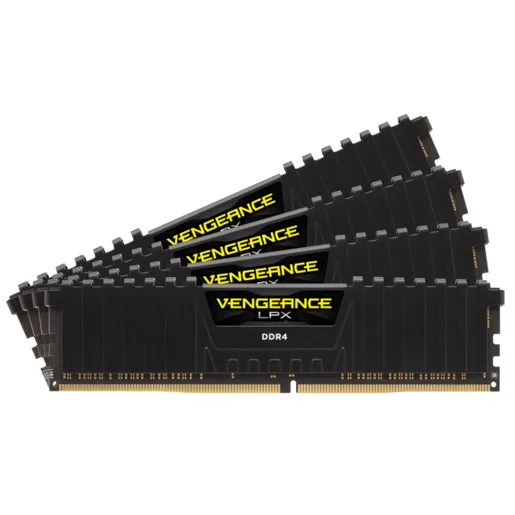 Corsair Vengeance LPX 64GB (4 x 16GB) DDR4 3200MHz, CL16 - memory, Black