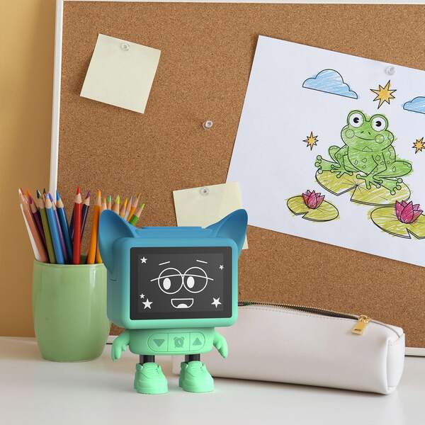 MOB Dancing Alarm Clock Blue