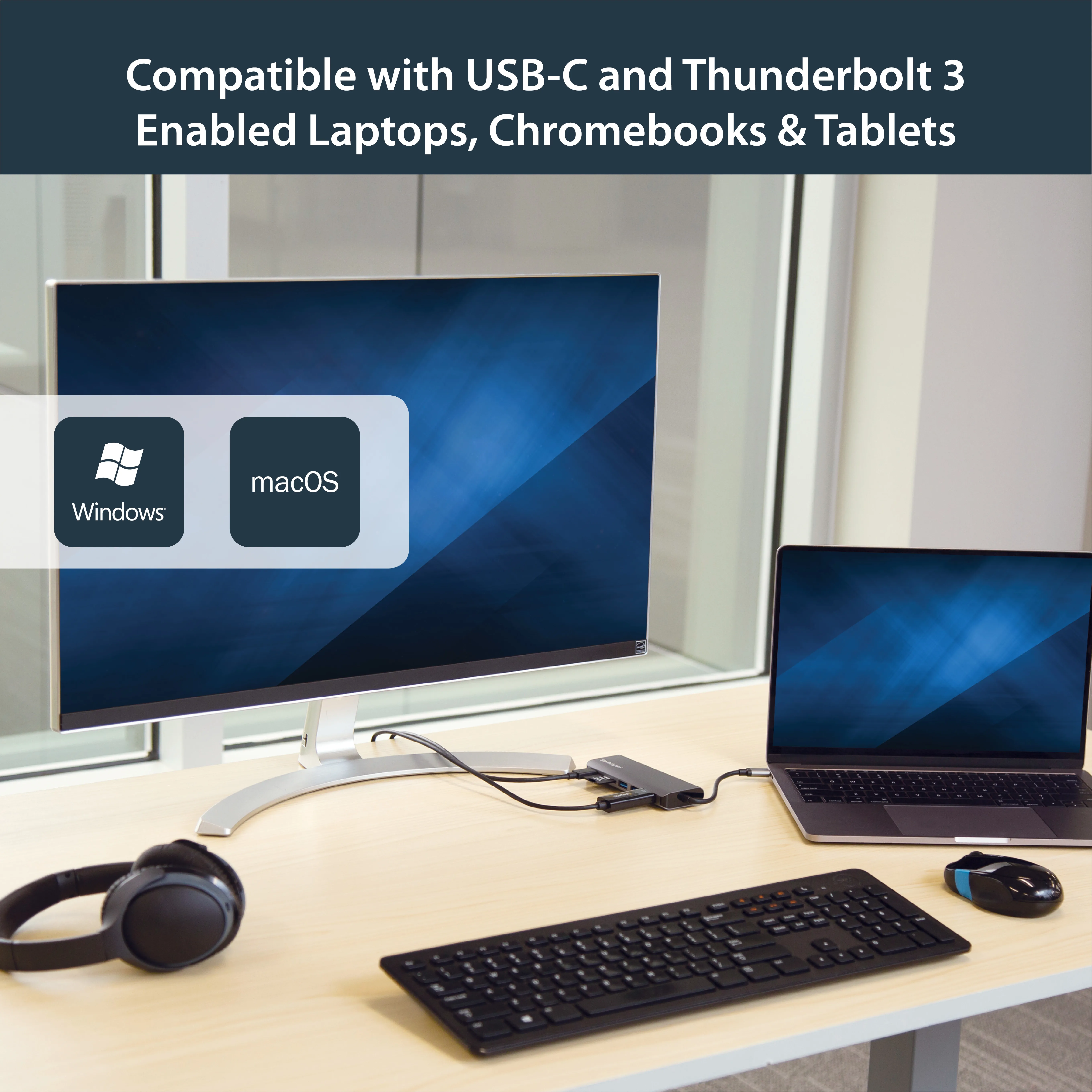 USB-C MULTIPORT ADAPTER W/ SD
