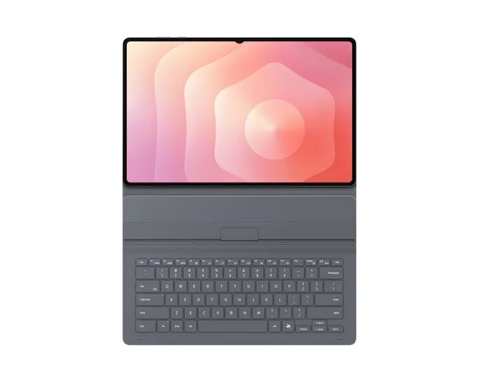 Samsung Book Cover Slim, Galaxy Tab S11 Ultra - tangentbordsskydd, Svart