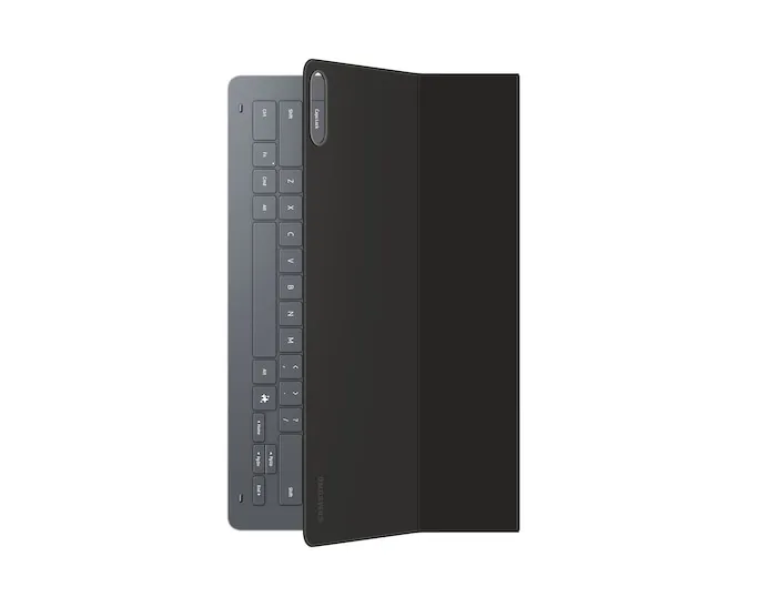 Samsung Book Cover Slim, Galaxy Tab S11 Ultra - tangentbordsskydd, Svart