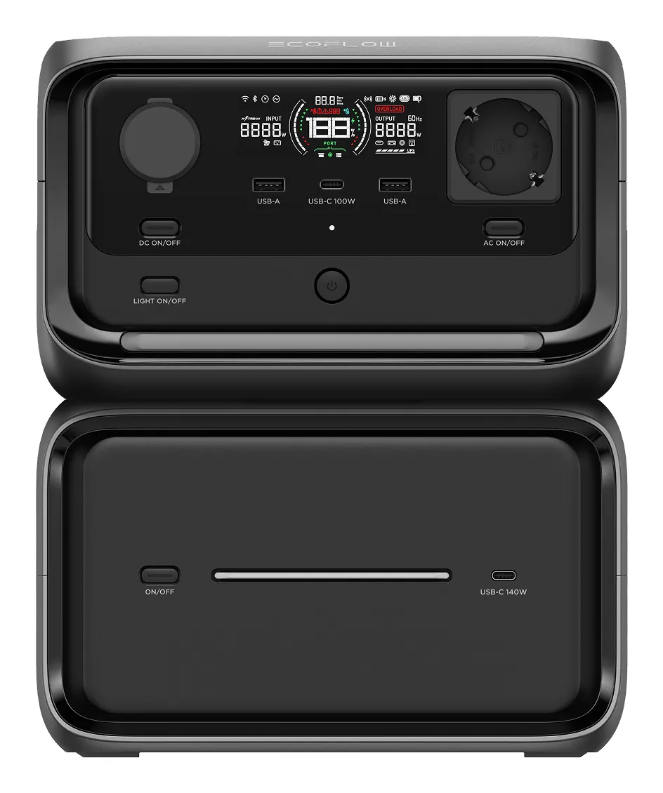Ecoflow River 3 MAX Plus - laddningsstation