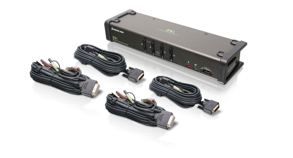 4-Port DVI KVMP Switch
