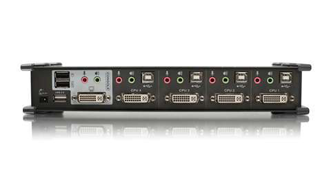 4-Port DVI KVMP Switch