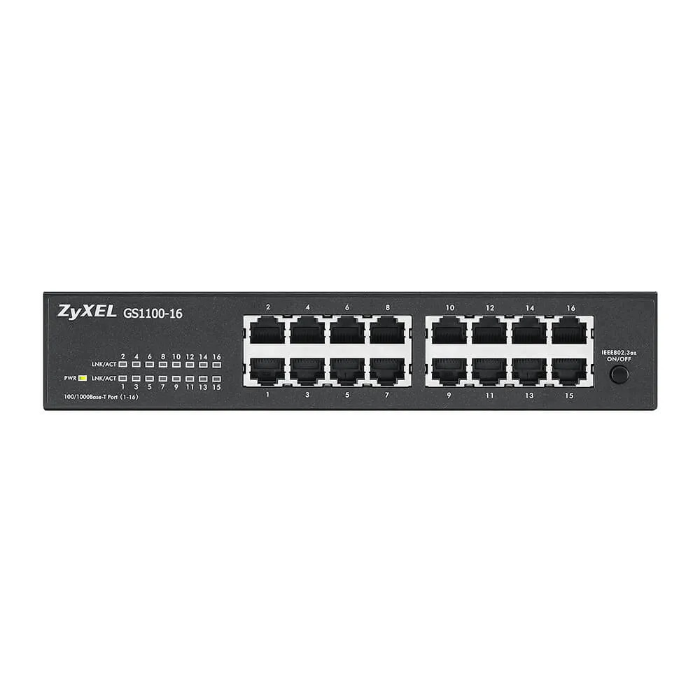 ZyXEL GS1100-16 v3 Network Switch