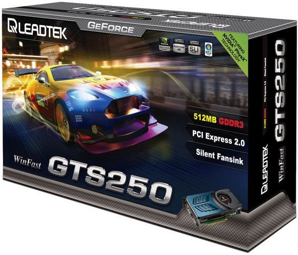 LEADTEK WINFAST GTS250 512MB