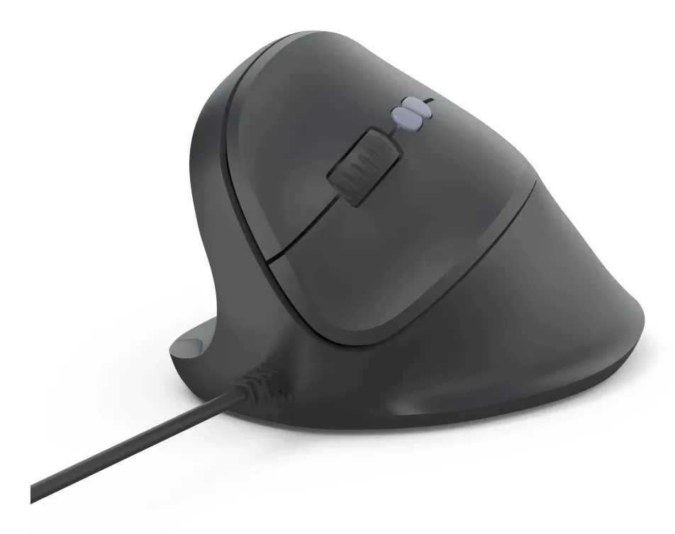 Hama ECM-500L -langallinen ergonominen hiiri, musta