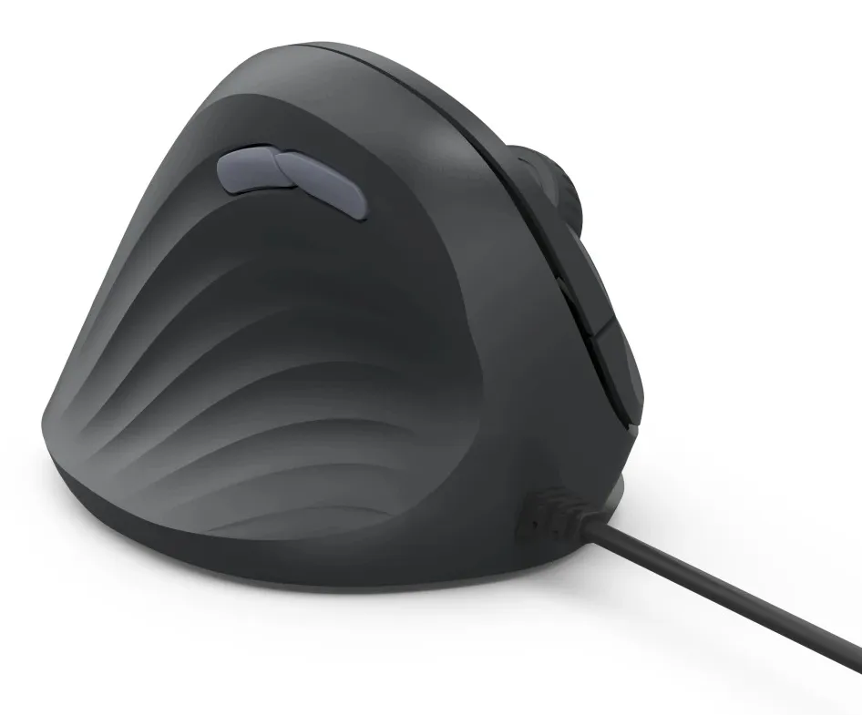Hama ECM-500L -langallinen ergonominen hiiri, musta