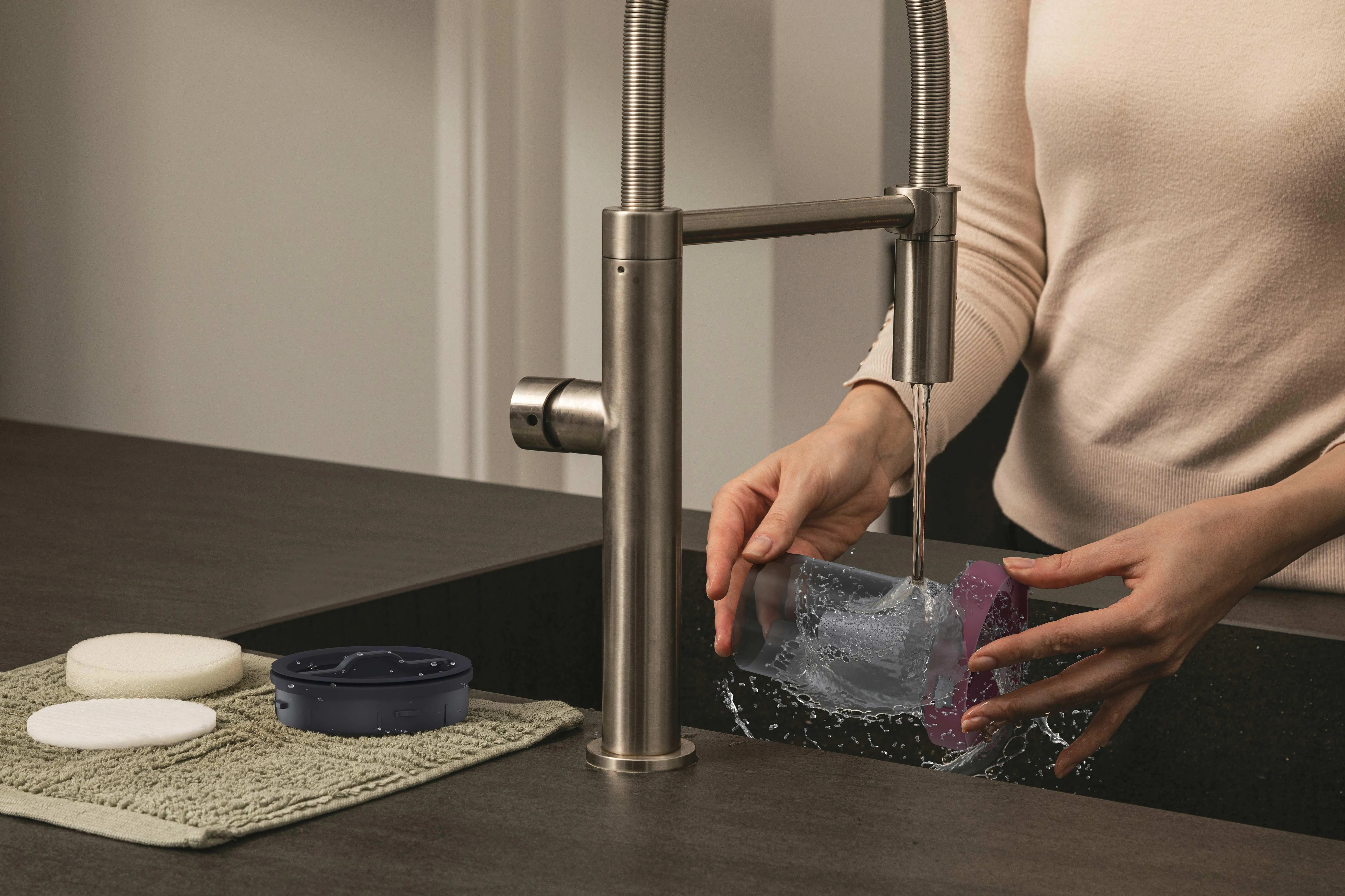 Hoover GO Flexi HFG10HX 011 -varsi-imuri, sinert&auml;v&auml;n harmaa