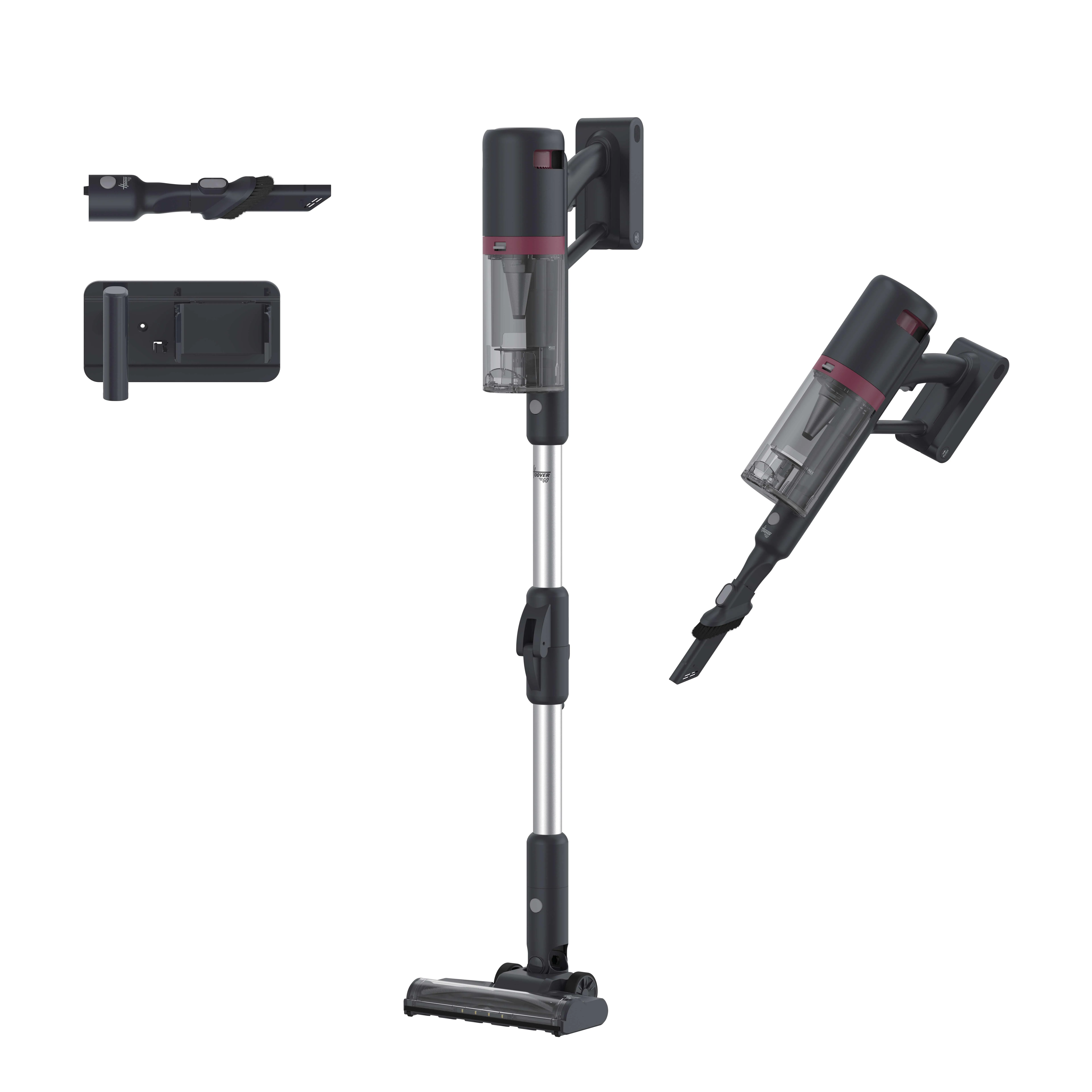 Hoover GO Flexi HFG10HX 011 Cordless Stick vacuum cleaner, Blue grey