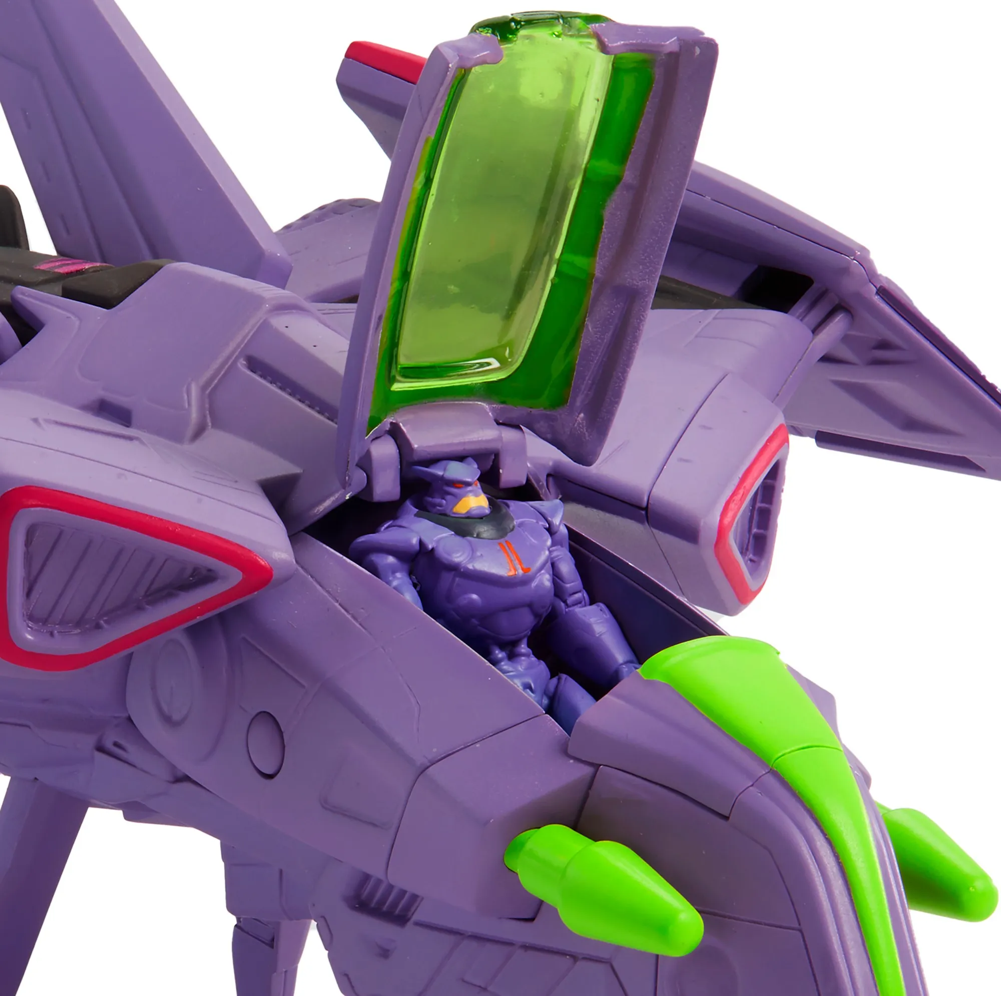 Mattel Disney Pixar Lightyear Hyperspeed Zurg Fighter Ship Toy Vehicle