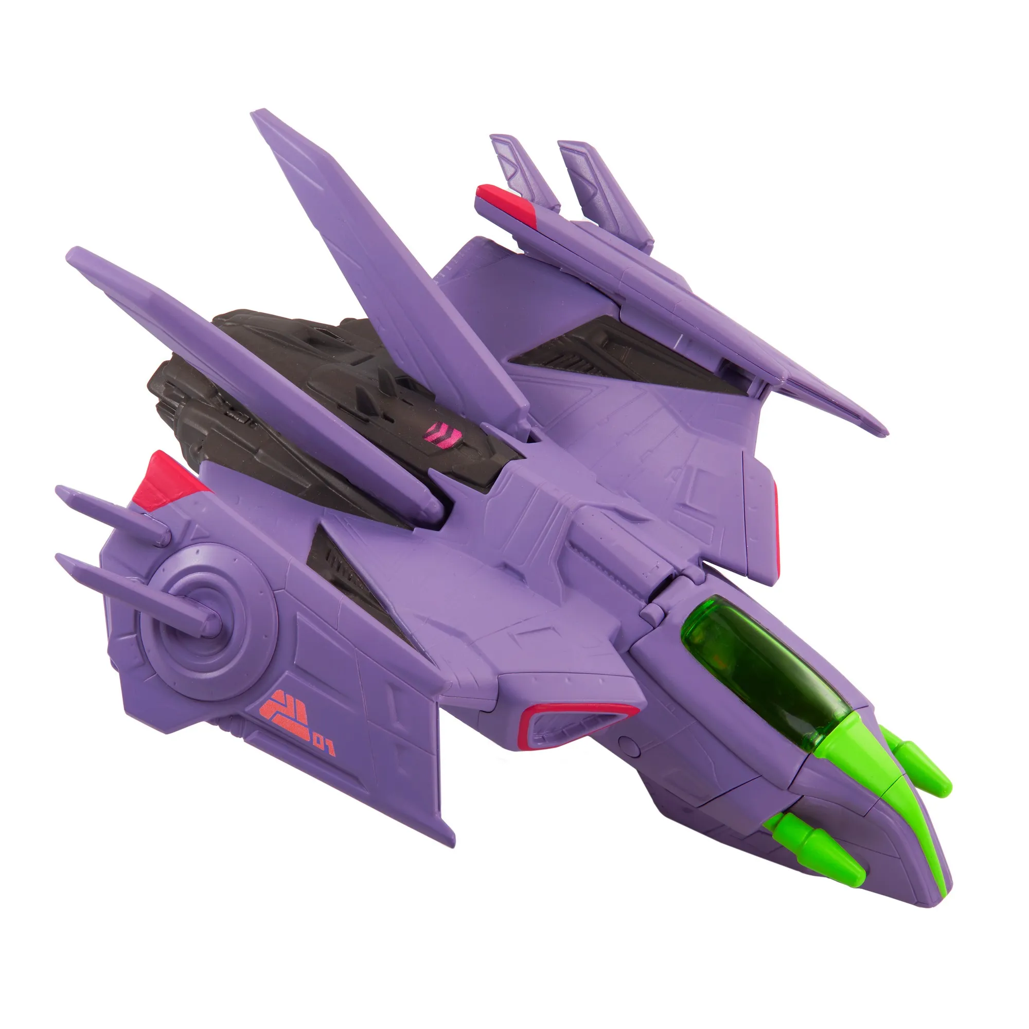Mattel Disney Pixar Lightyear Hyperspeed Zurg Fighter Ship Toy Vehicle
