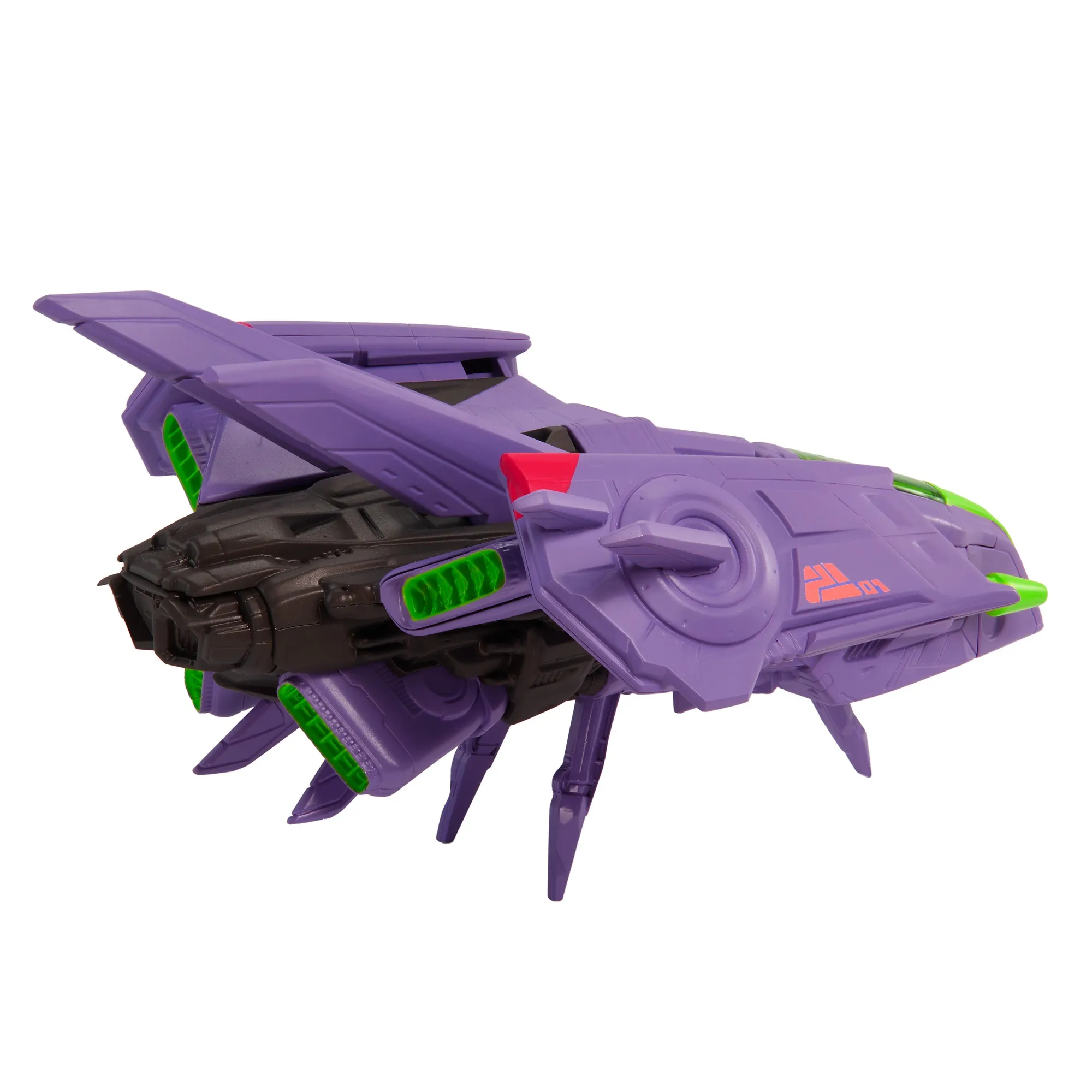 Mattel Disney Pixar Lightyear Hyperspeed Zurg Fighter Ship Toy Vehicle