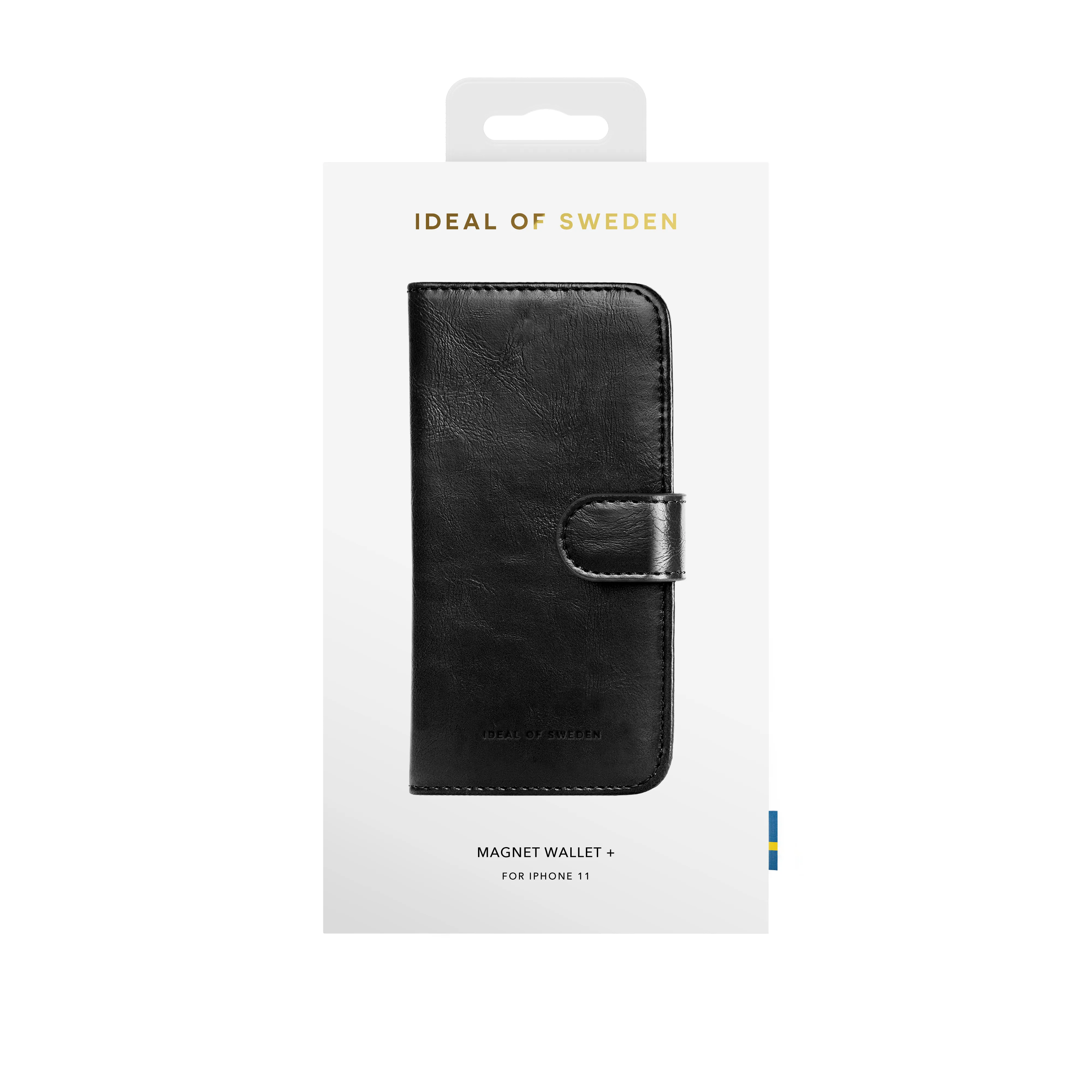 iDeal of Sweden Fashion Wallet, iPhone 11 -suojakotelo, Musta