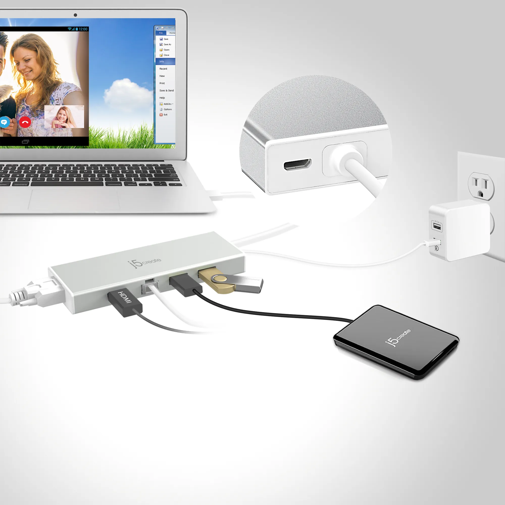 J5 Create USB 3.0 MINI DOCK