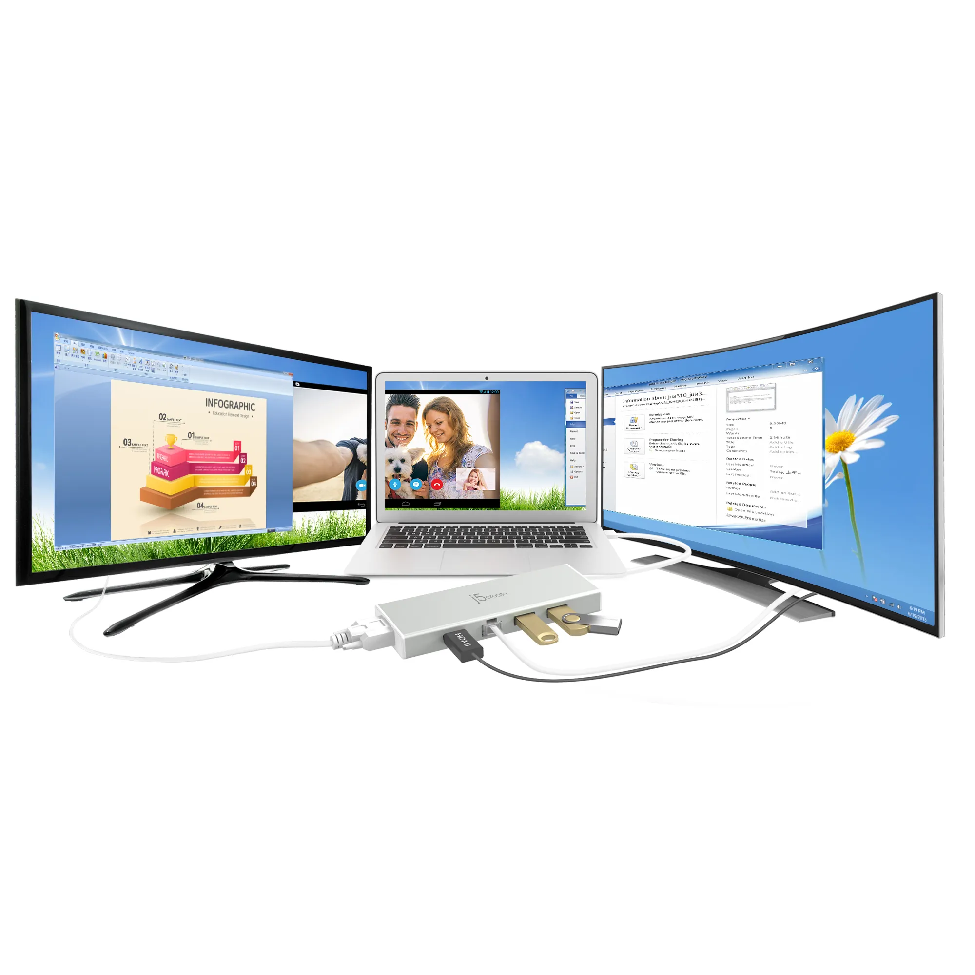 J5 Create USB 3.0 MINI DOCK