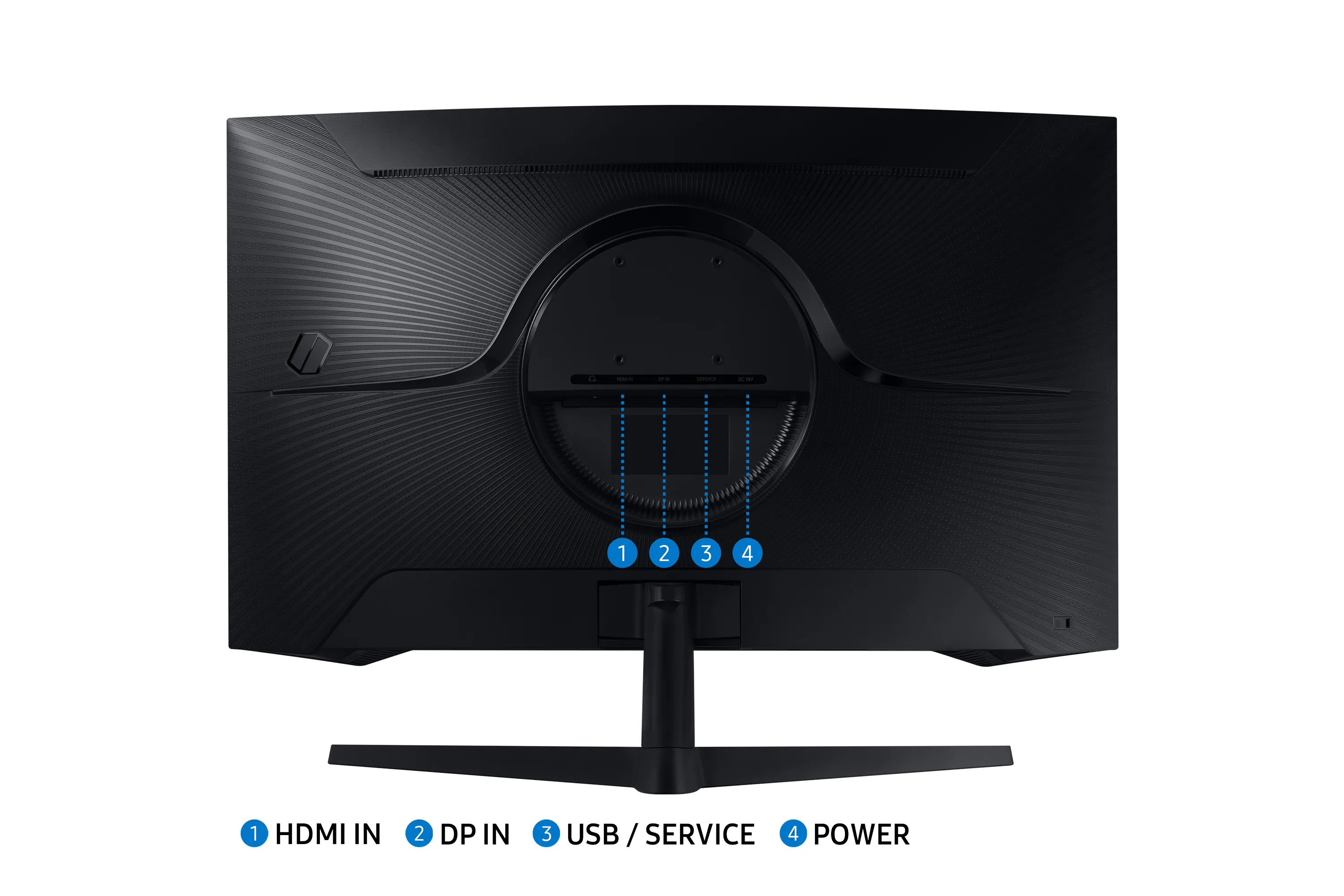 Samsung Odyssey G5 LS32CG552EUXEN 32" QHD, VA Curved Gaming Monitor