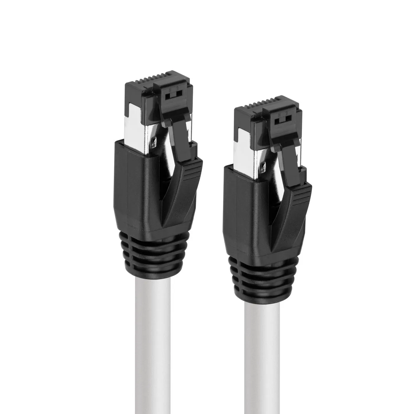 MicroConnect Cat8.1 S/FTP RJ45 0.25m -verkkokaapeli, valkoinen