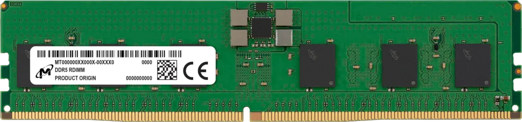Micron 16GB DDR5-4800 RDIMM Micron 16GB DDR5-4800 RDIMM