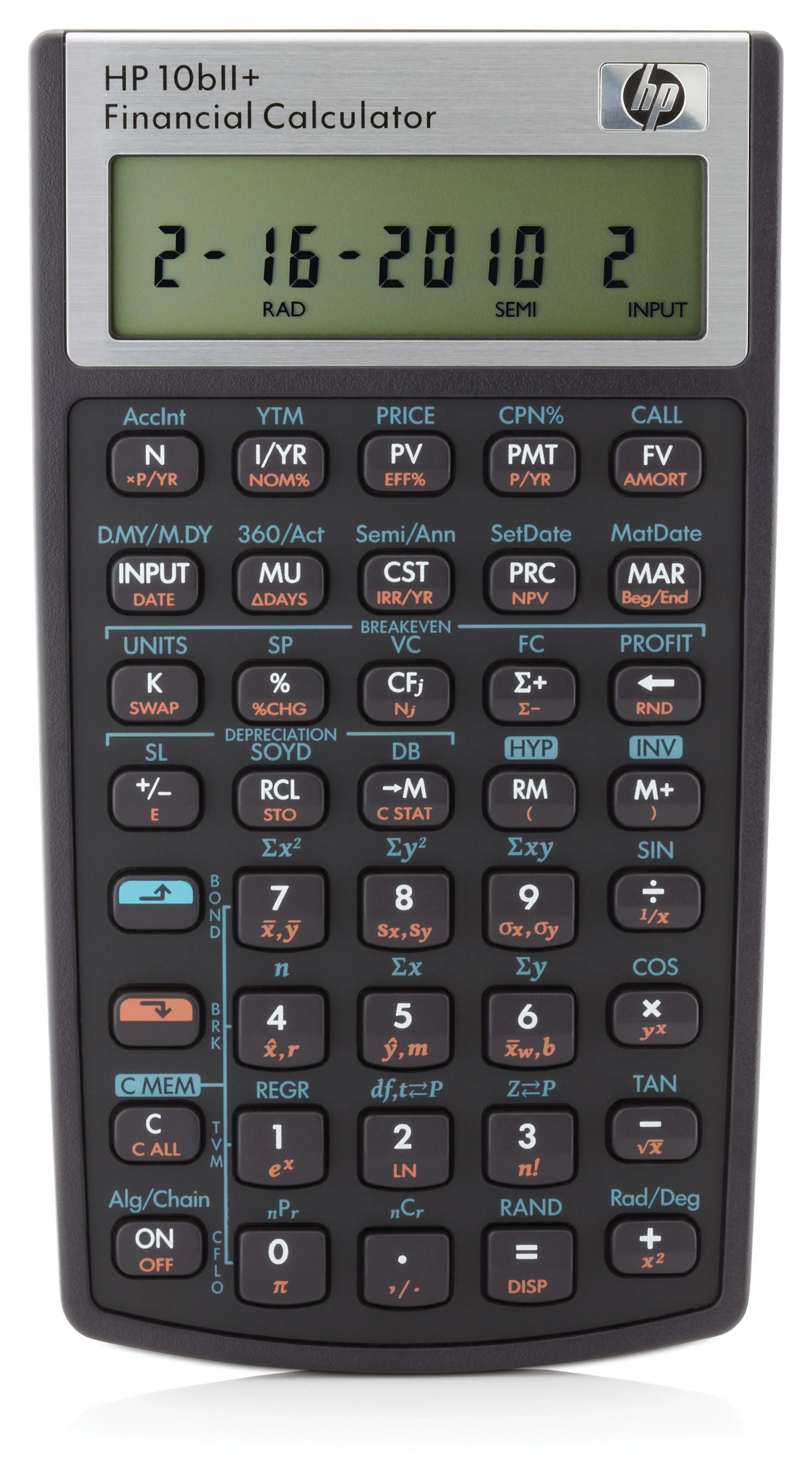HP 10BII+ financial calc. (Nordic CD)